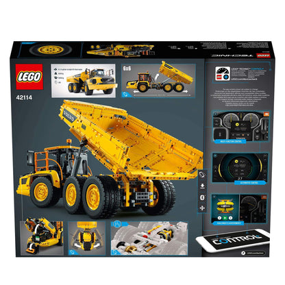 LEGO® Technic 6x6 Volvo Articulated Hauler Truck 42114