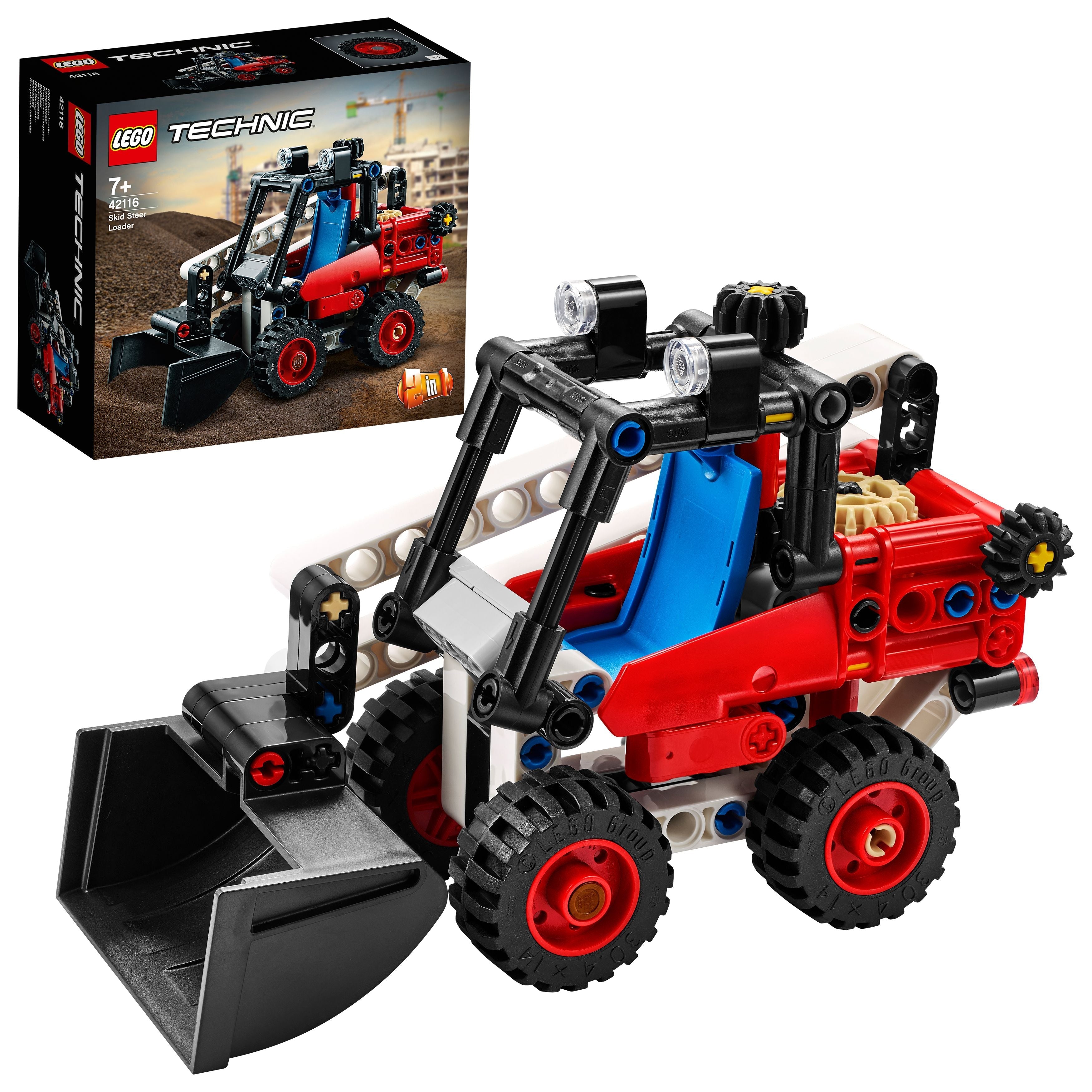 LEGO® Technic Skid Steer Loader 2 in 1 Set 42116