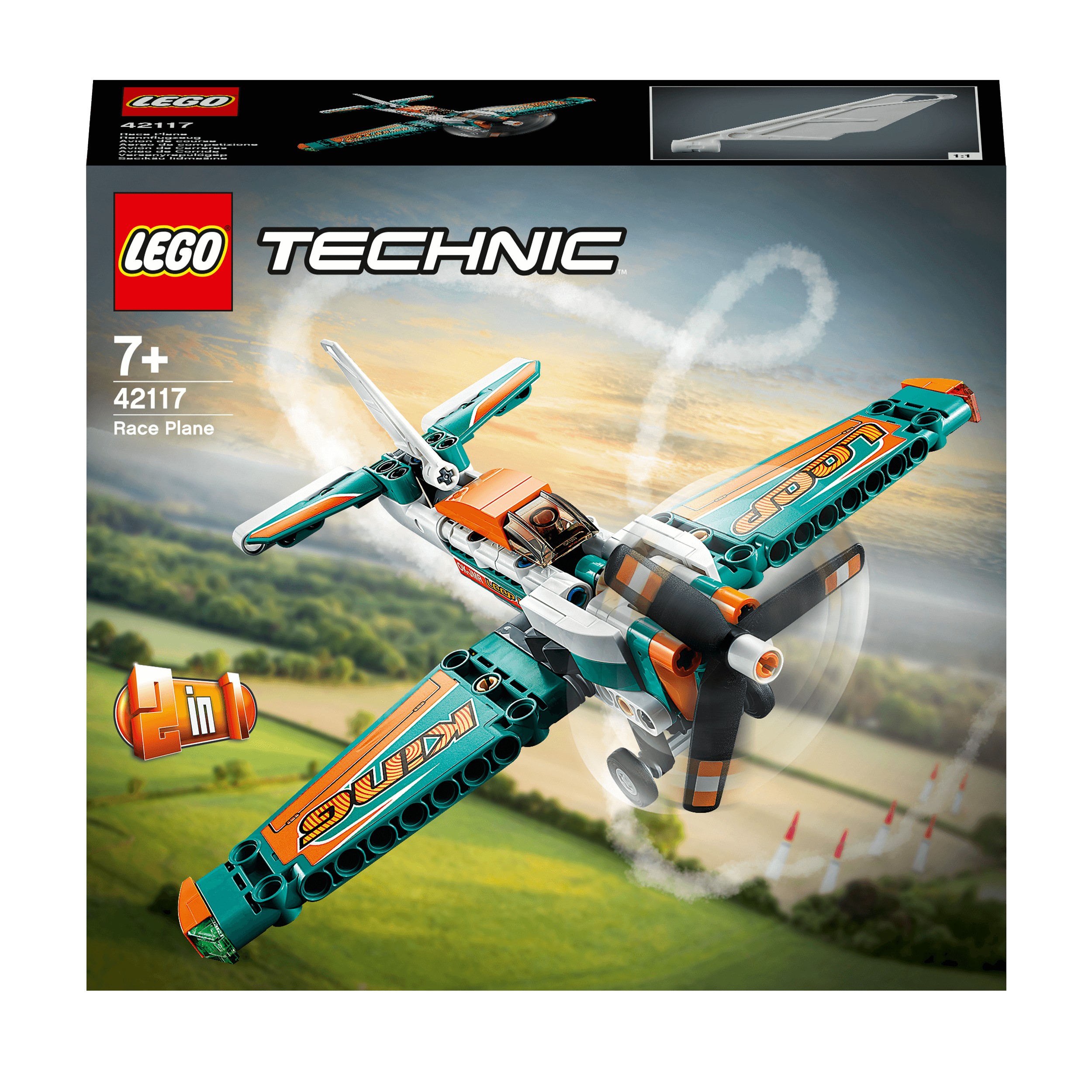 LEGO® Technic Race Plane Jet 2 in 1 Toy 42117