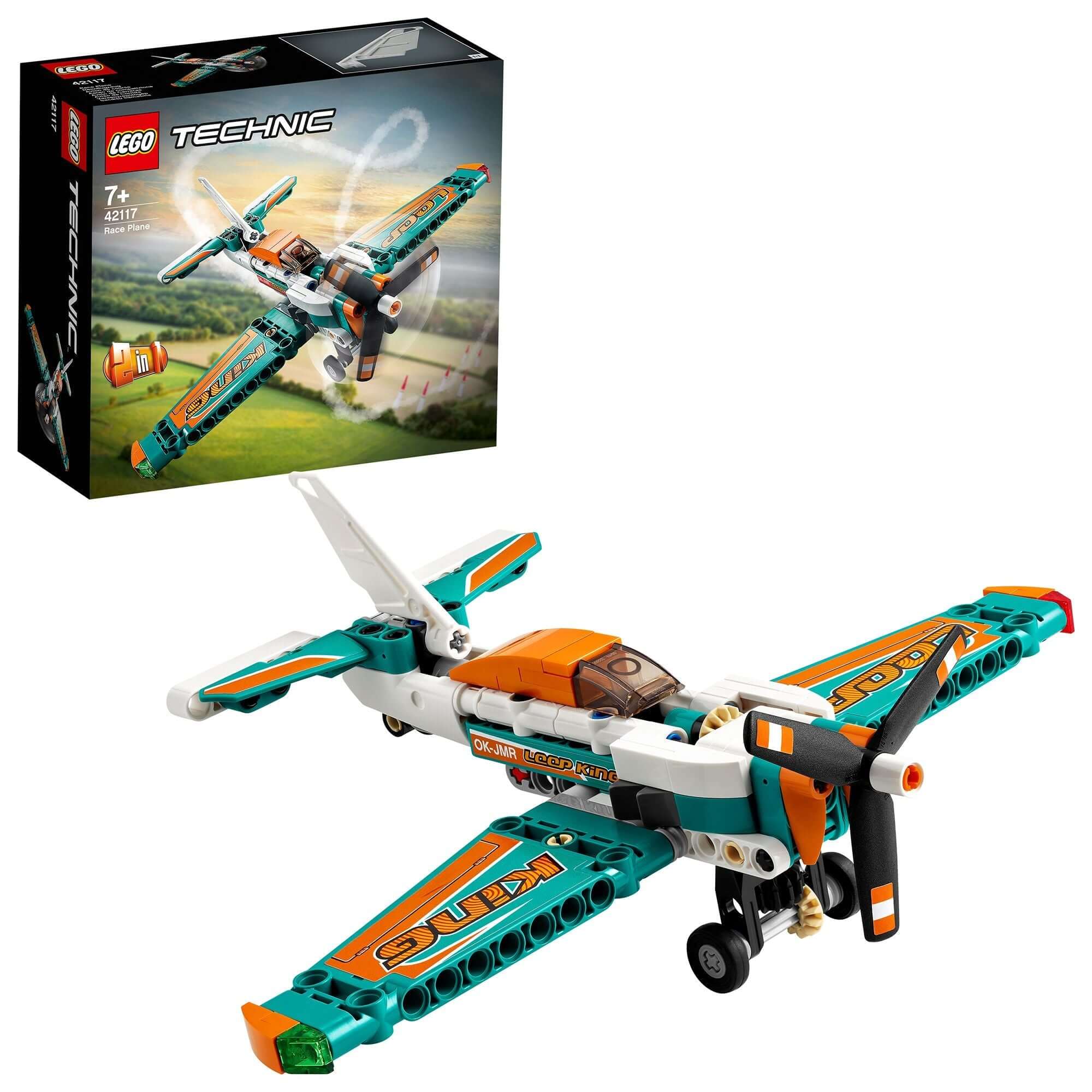 LEGO® Technic Race Plane Jet 2 in 1 Toy 42117