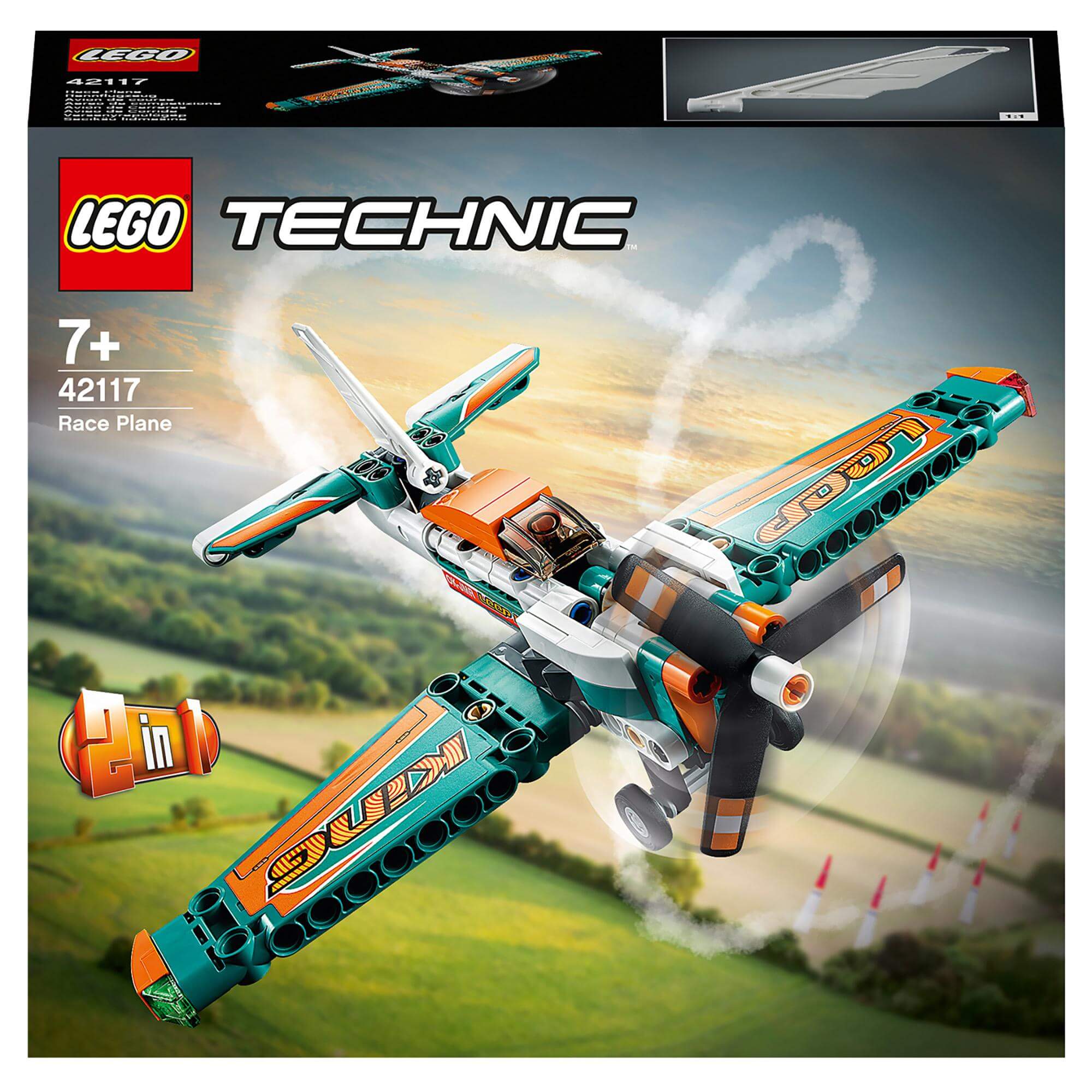 LEGO® Technic Race Plane Jet 2 in 1 Toy 42117