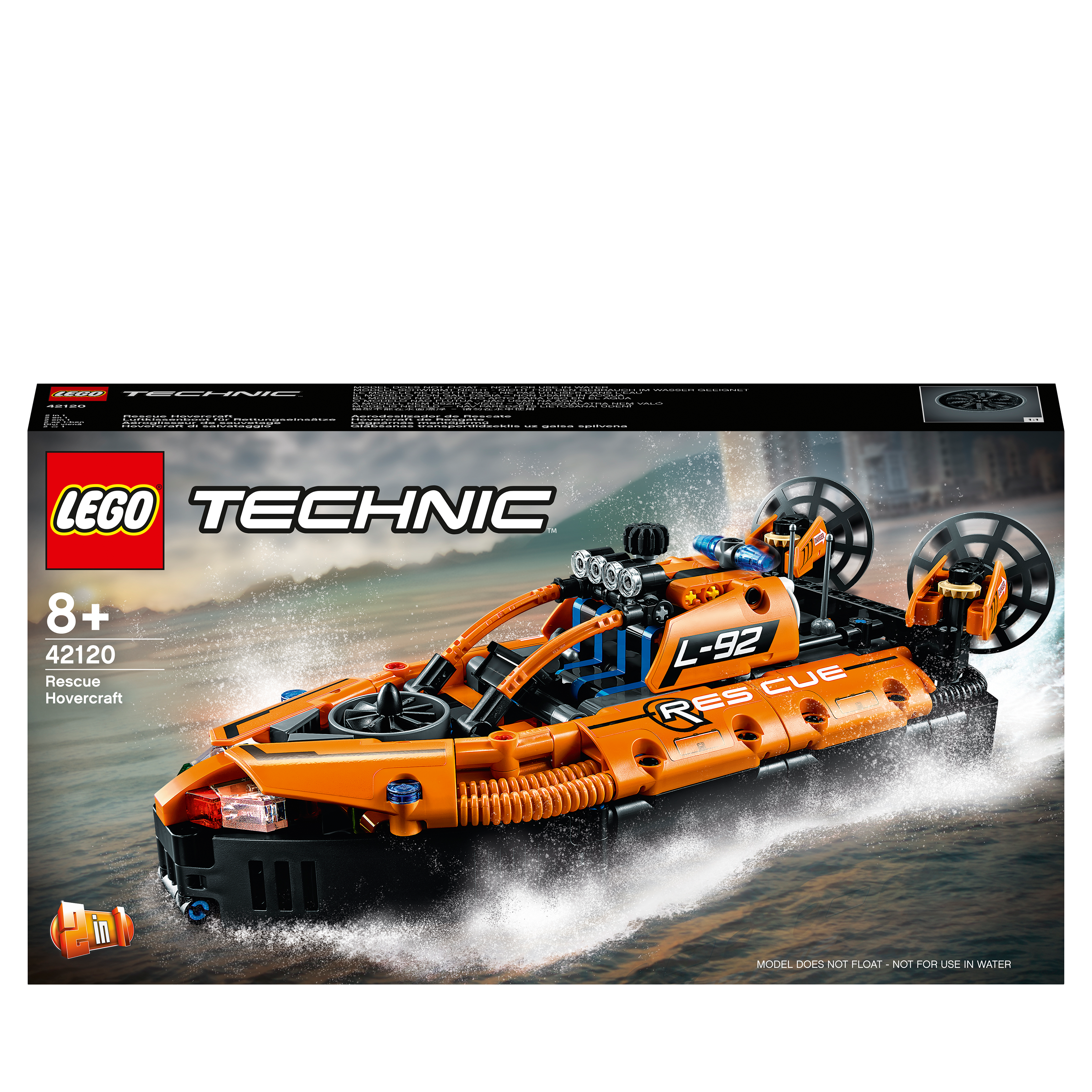 LEGO® Technic Rescue Hovercraft Model Toy 42120