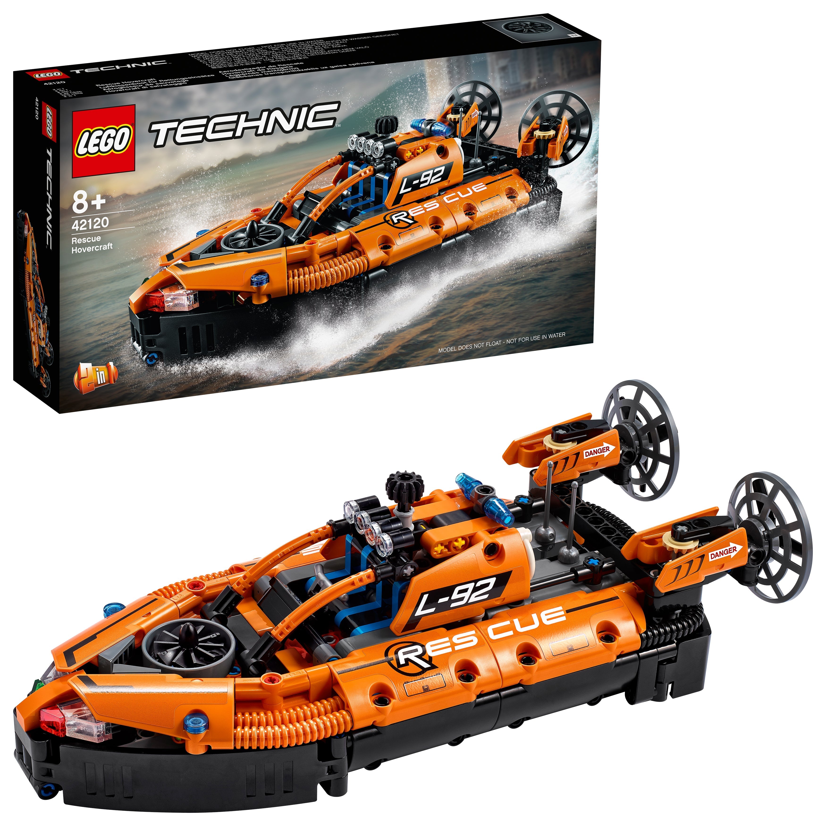 LEGO® Technic Rescue Hovercraft Model Toy 42120