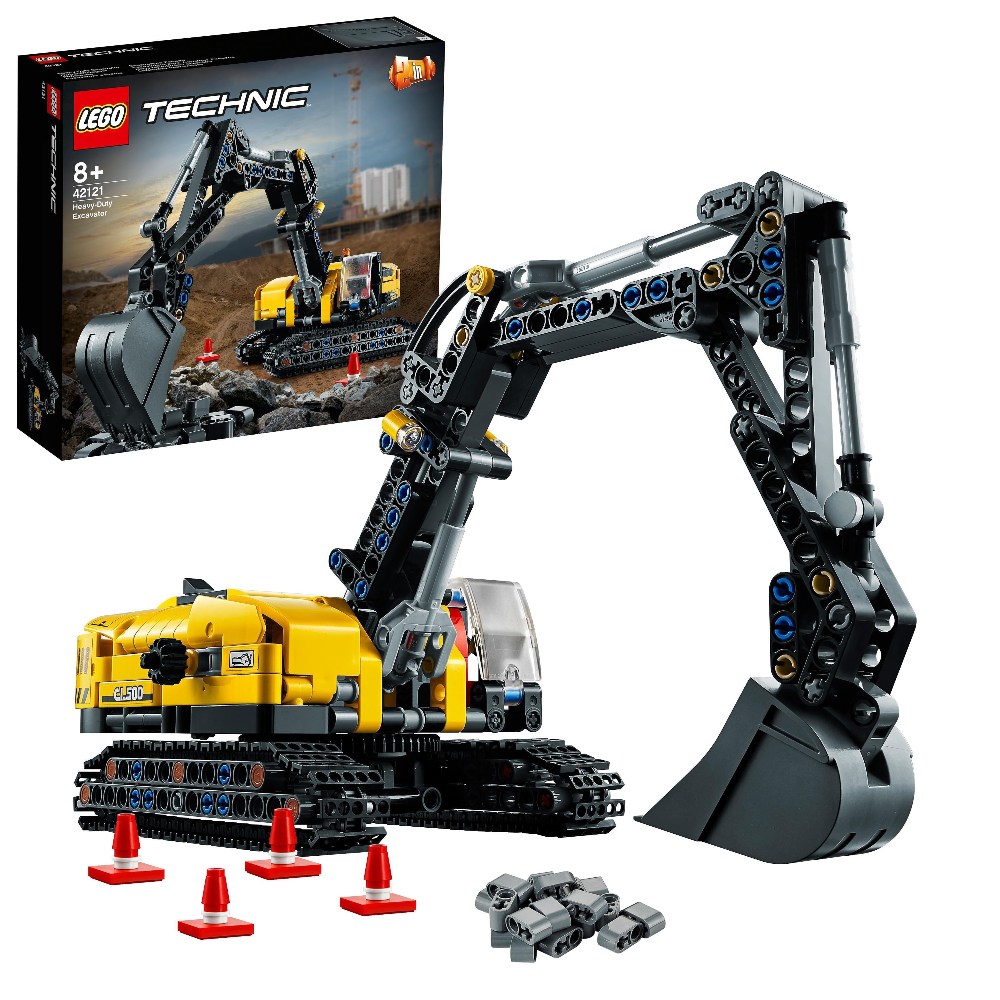 LEGO® Technic Heavy-Duty Excavator Building Set 42121
