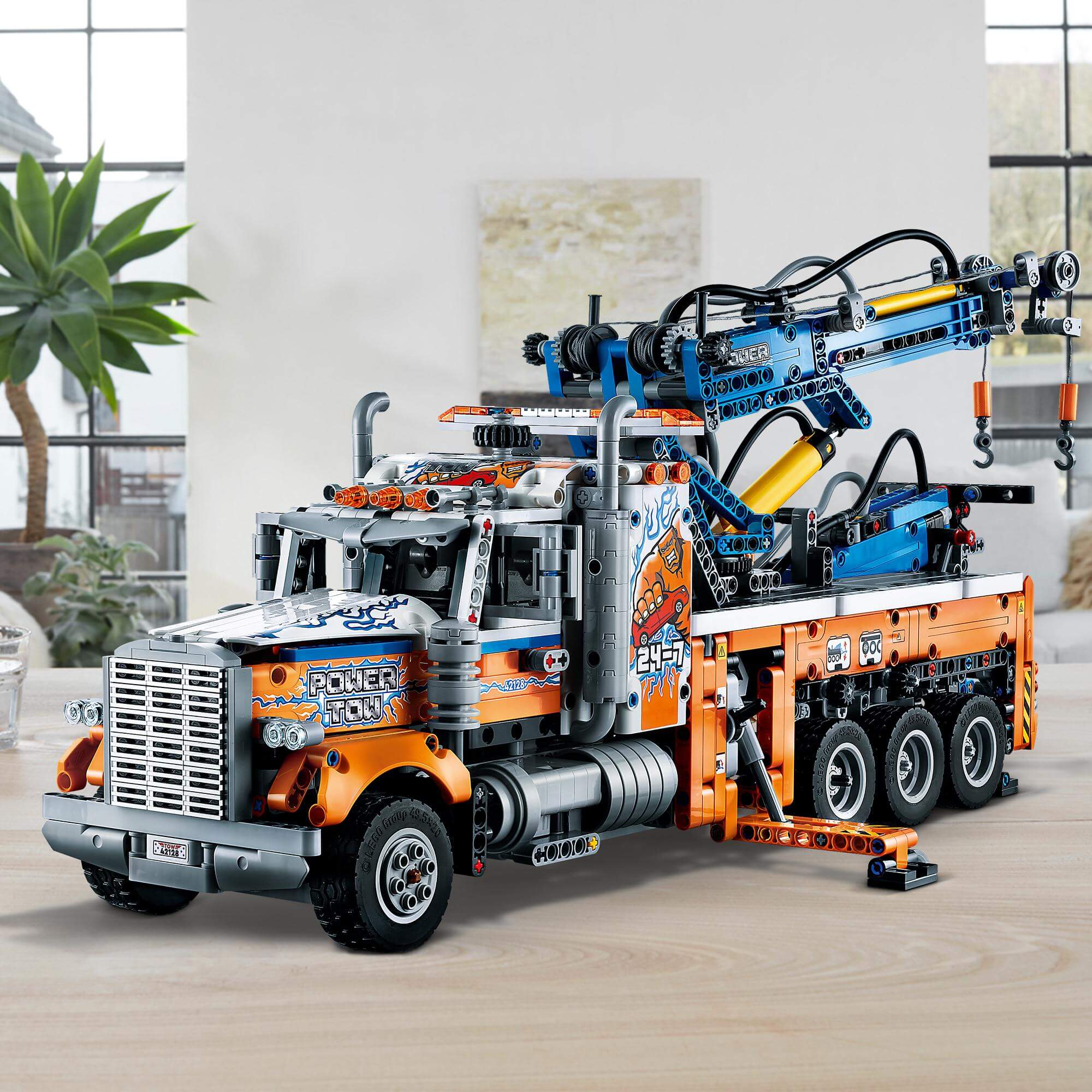 LEGO® Technic Heavy-Duty Tow Truck Toy 42128