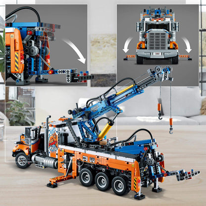 LEGO® Technic Heavy-Duty Tow Truck Toy 42128