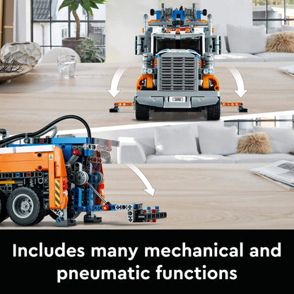 LEGO® Technic Heavy-Duty Tow Truck Toy 42128