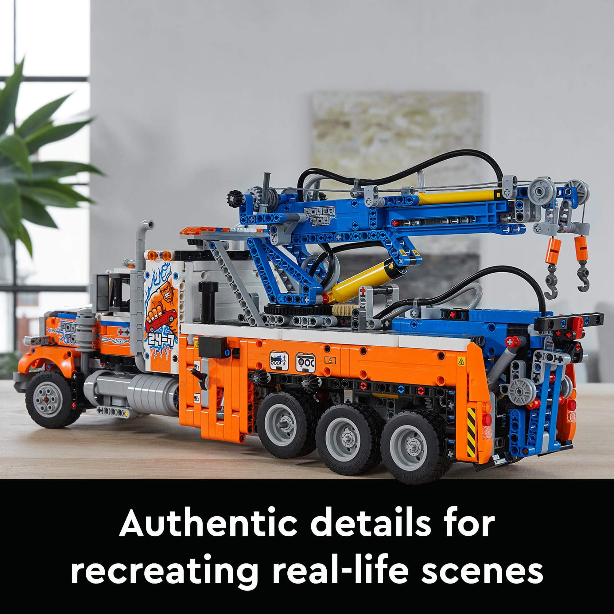 LEGO® Technic Heavy-Duty Tow Truck Toy 42128