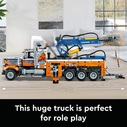 LEGO® Technic Heavy-Duty Tow Truck Toy 42128