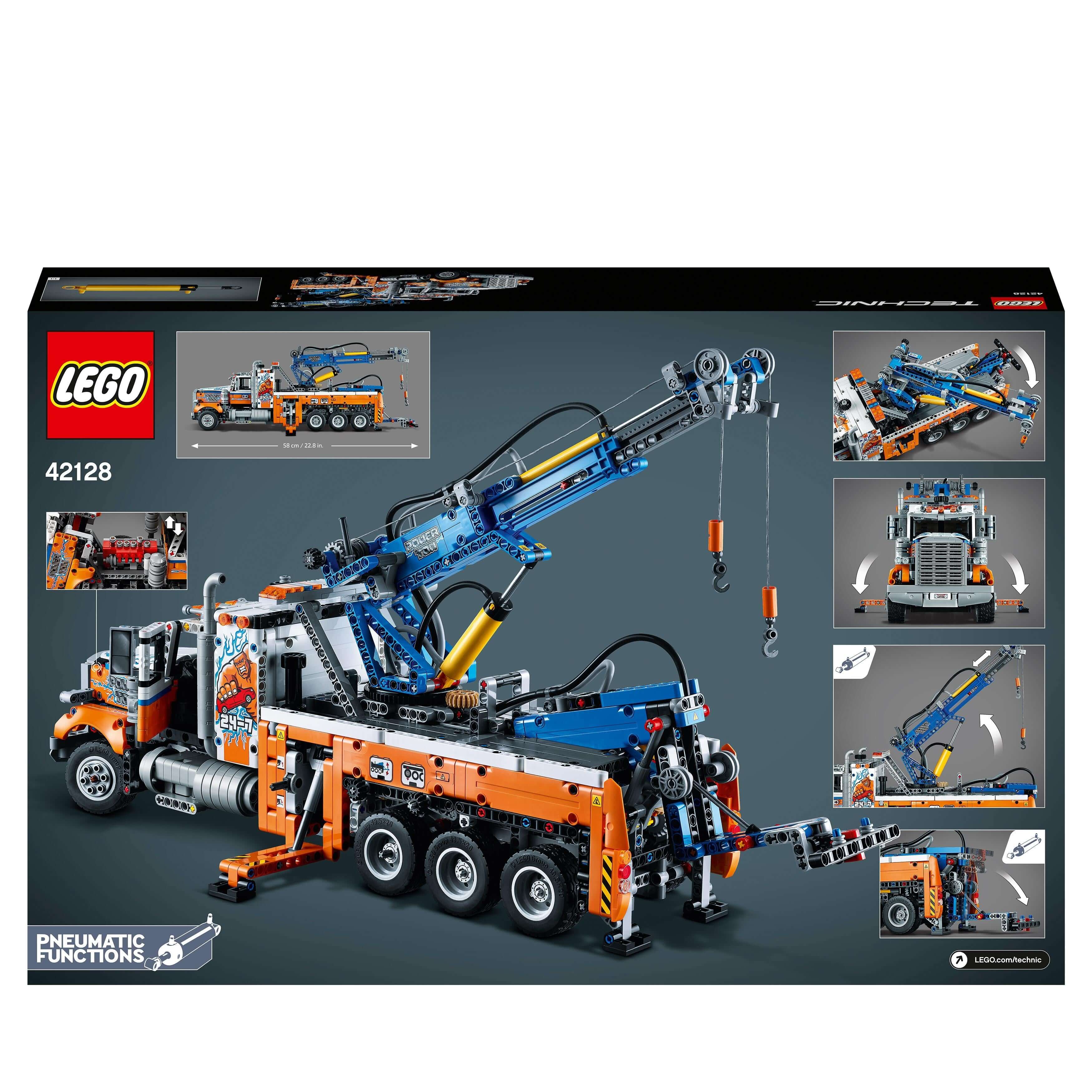 LEGO® Technic Heavy-Duty Tow Truck Toy 42128