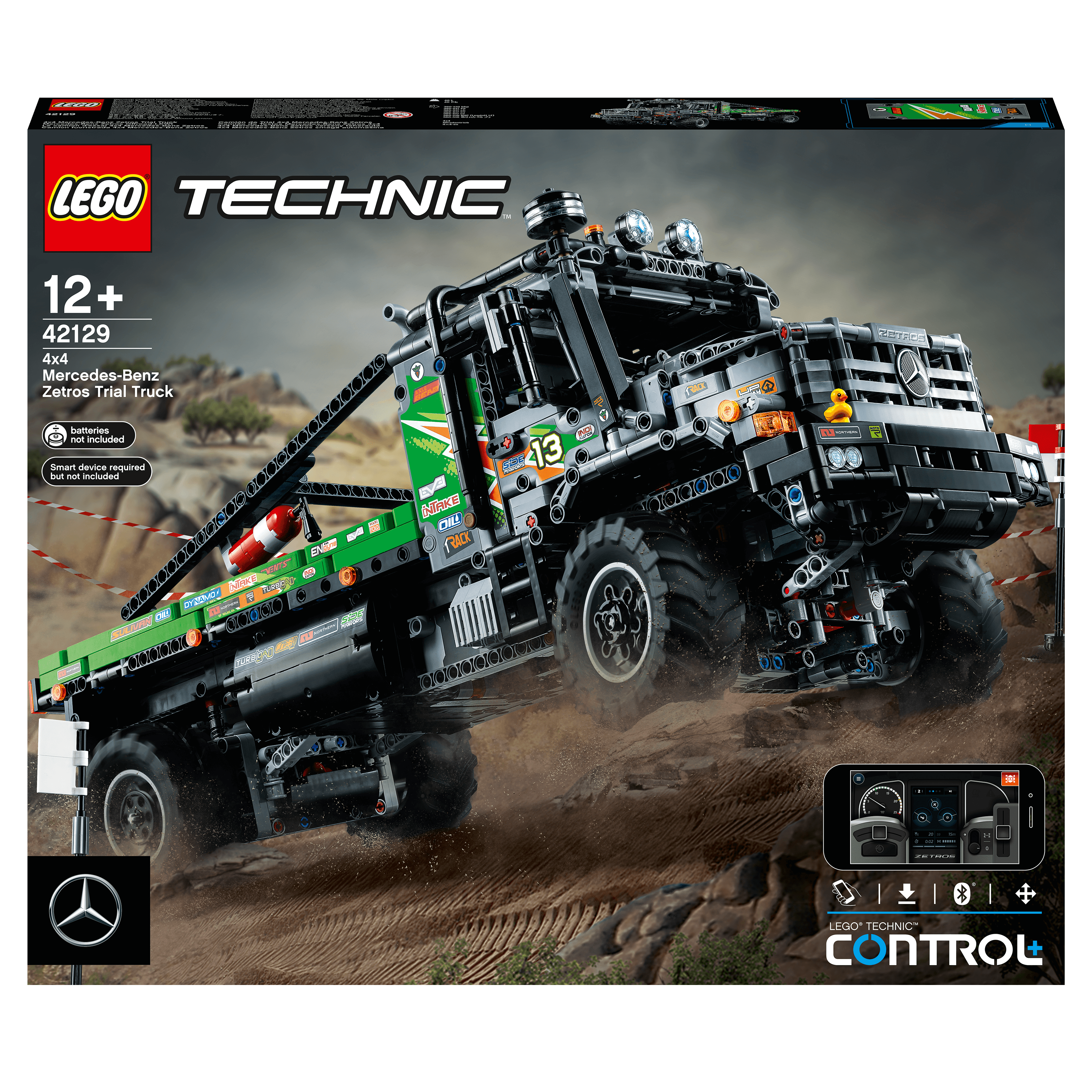 LEGO® Technic 4x4 Mercedes-Benz Zetros Truck Toy 42129