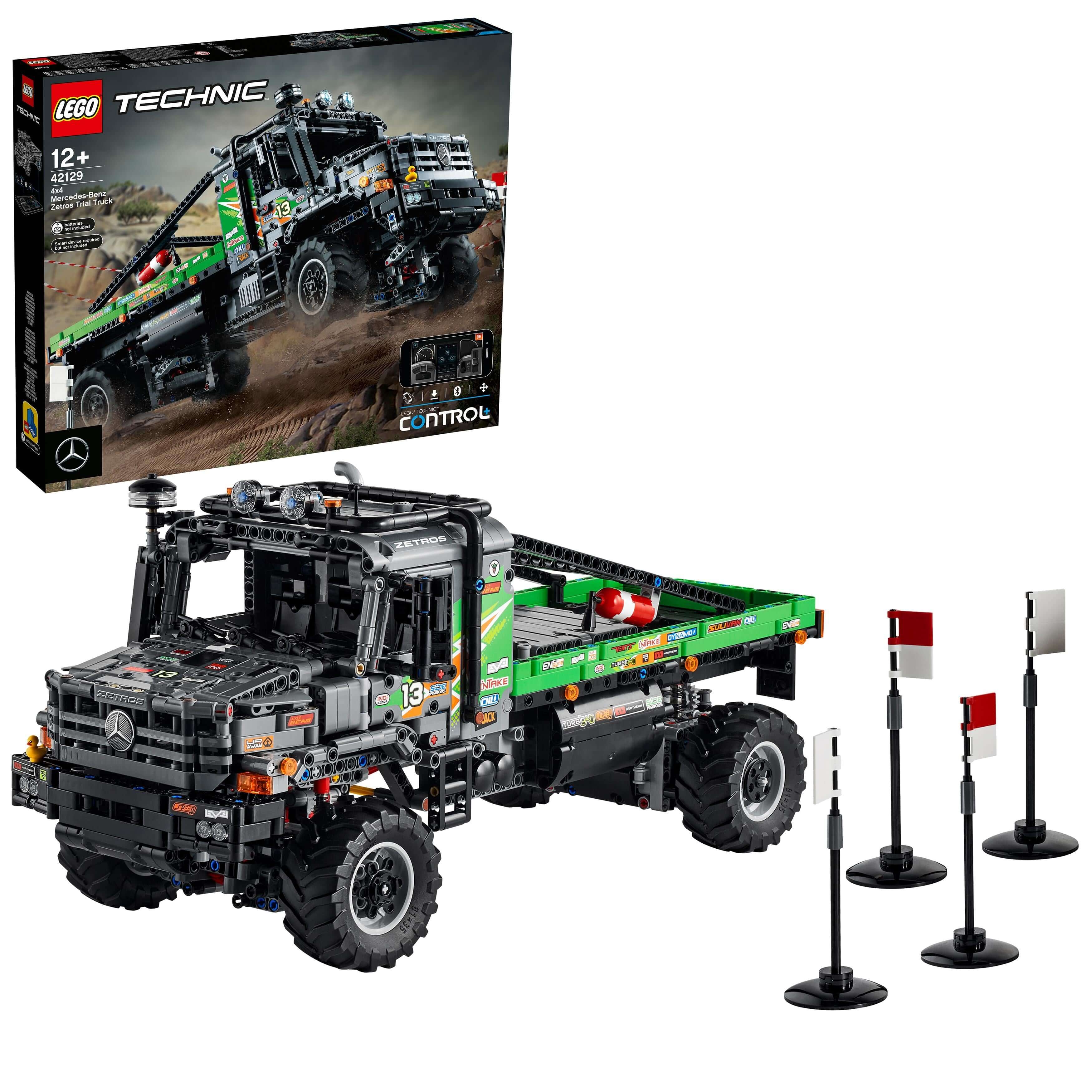 LEGO® Technic 4x4 Mercedes-Benz Zetros Truck Toy 42129