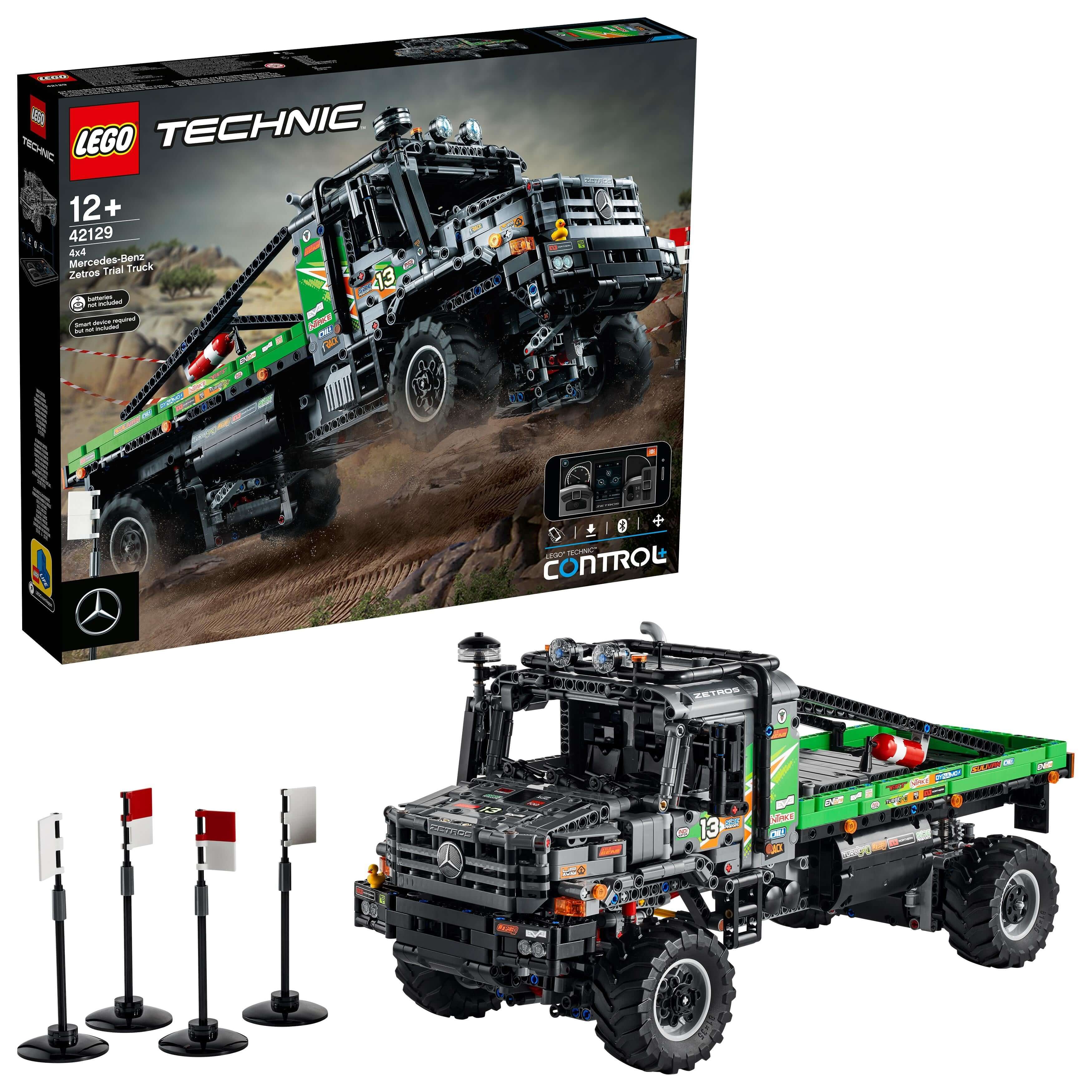 LEGO® Technic 4x4 Mercedes-Benz Zetros Truck Toy 42129