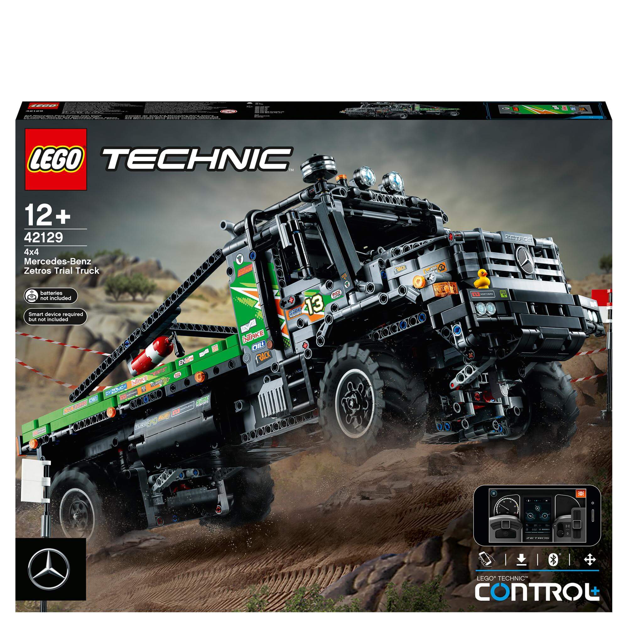 LEGO® Technic 4x4 Mercedes-Benz Zetros Truck Toy 42129