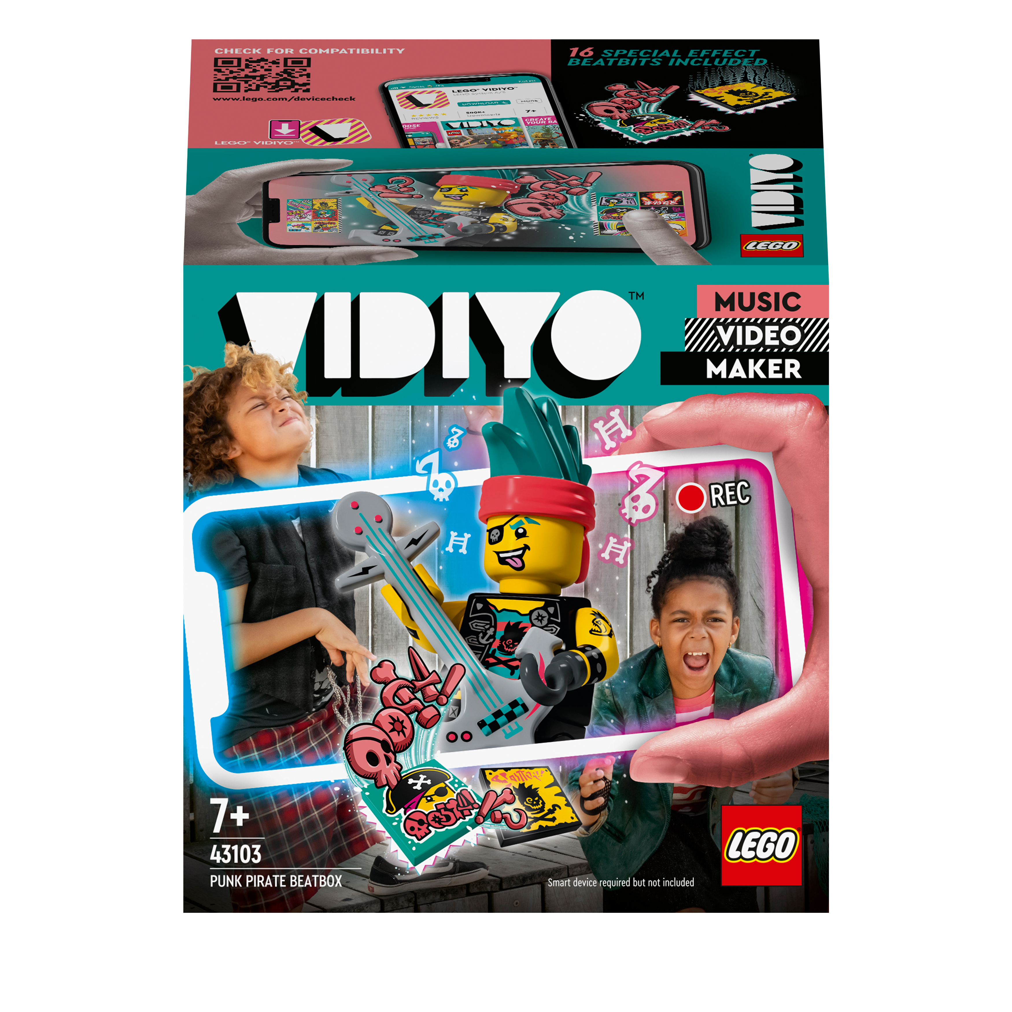 LEGO® VIDIYO Punk Pirate BeatBox Music Set 43103
