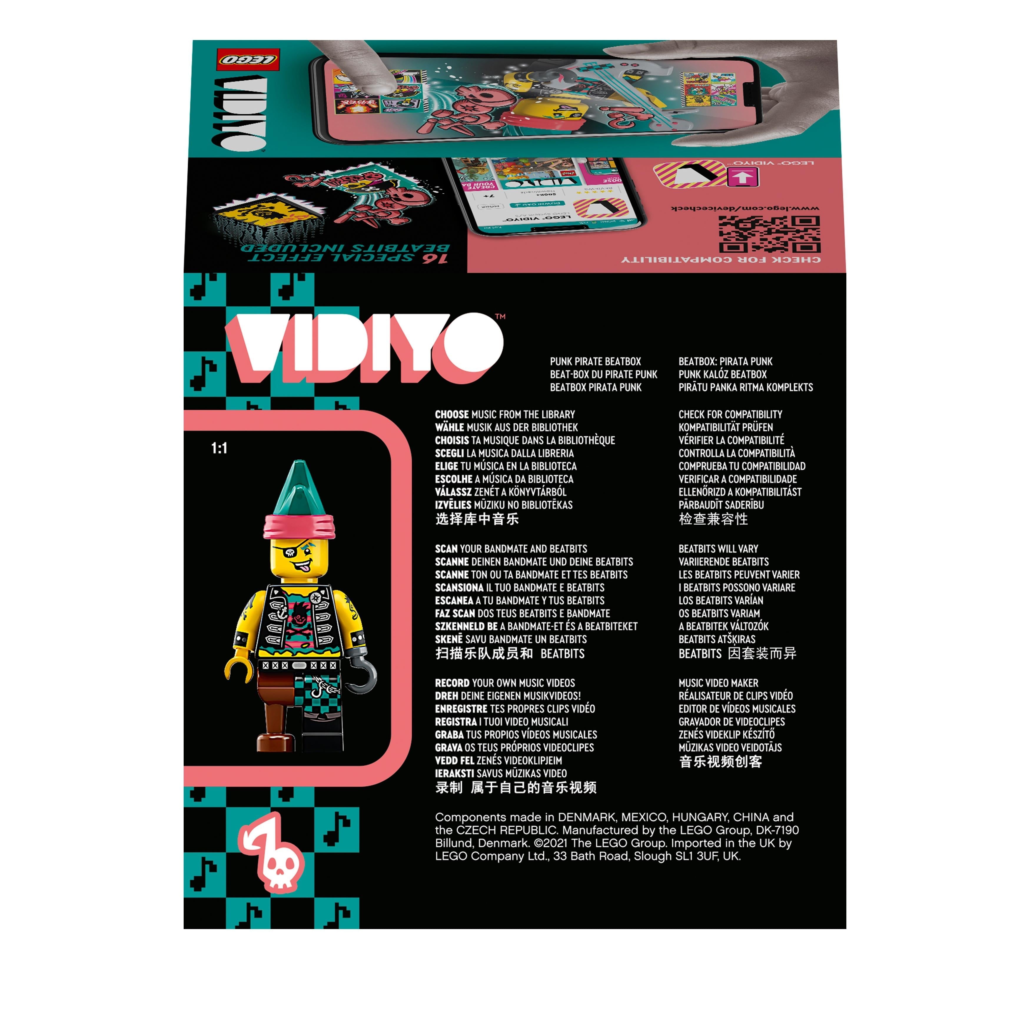 LEGO® VIDIYO Punk Pirate BeatBox Music Set 43103