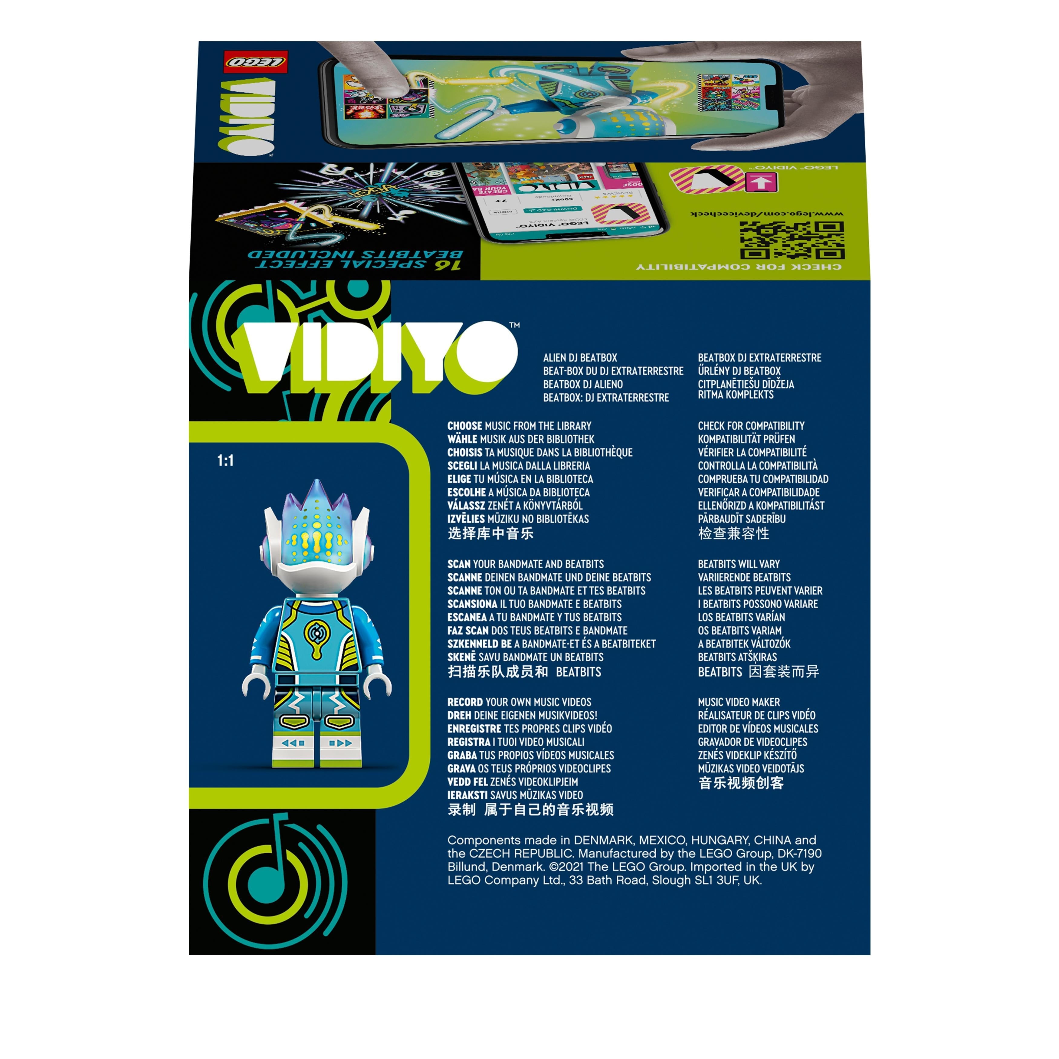LEGO® VIDIYO Alien DJ BeatBox Music Set 43104