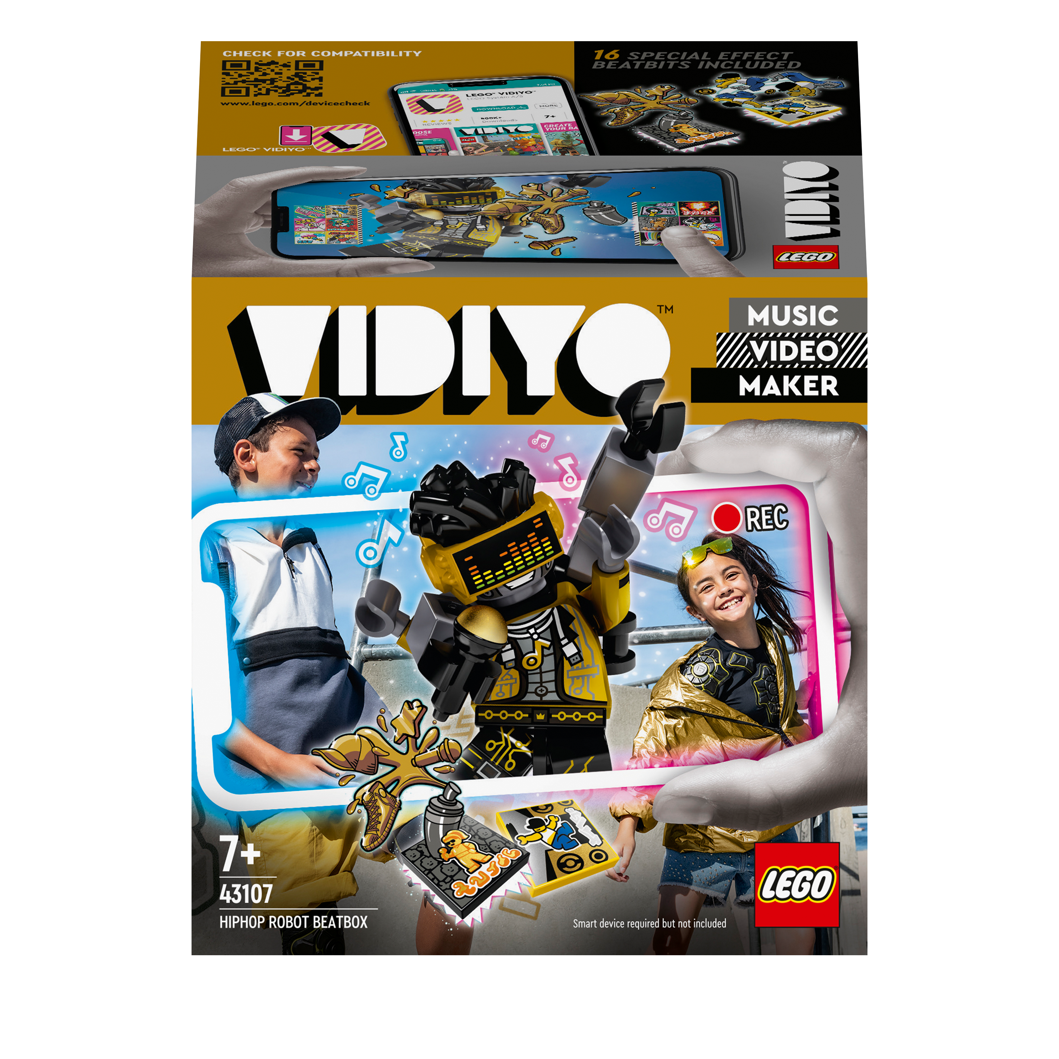 LEGO® VIDIYO HipHop Robot BeatBox Music Set 43107