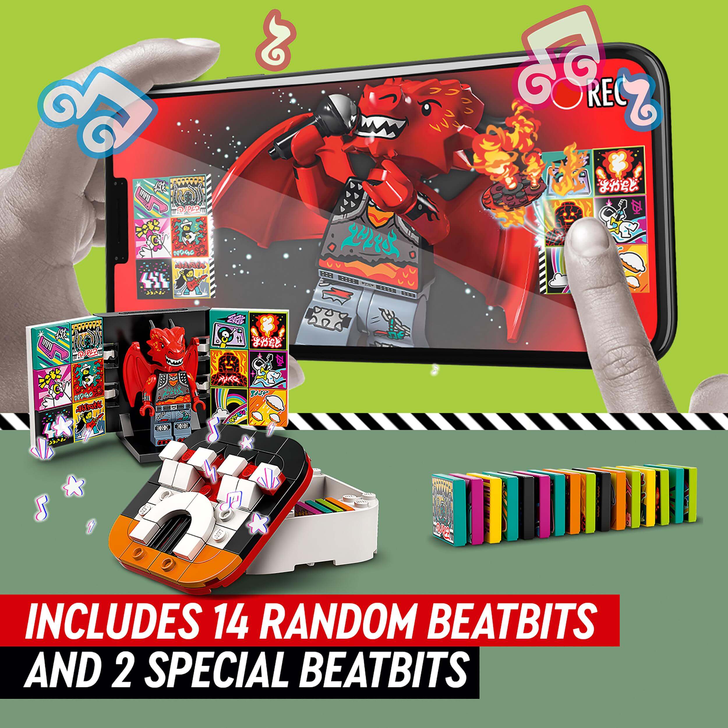 LEGO® VIDIYO Metal Dragon BeatBox AR Music Set 43109