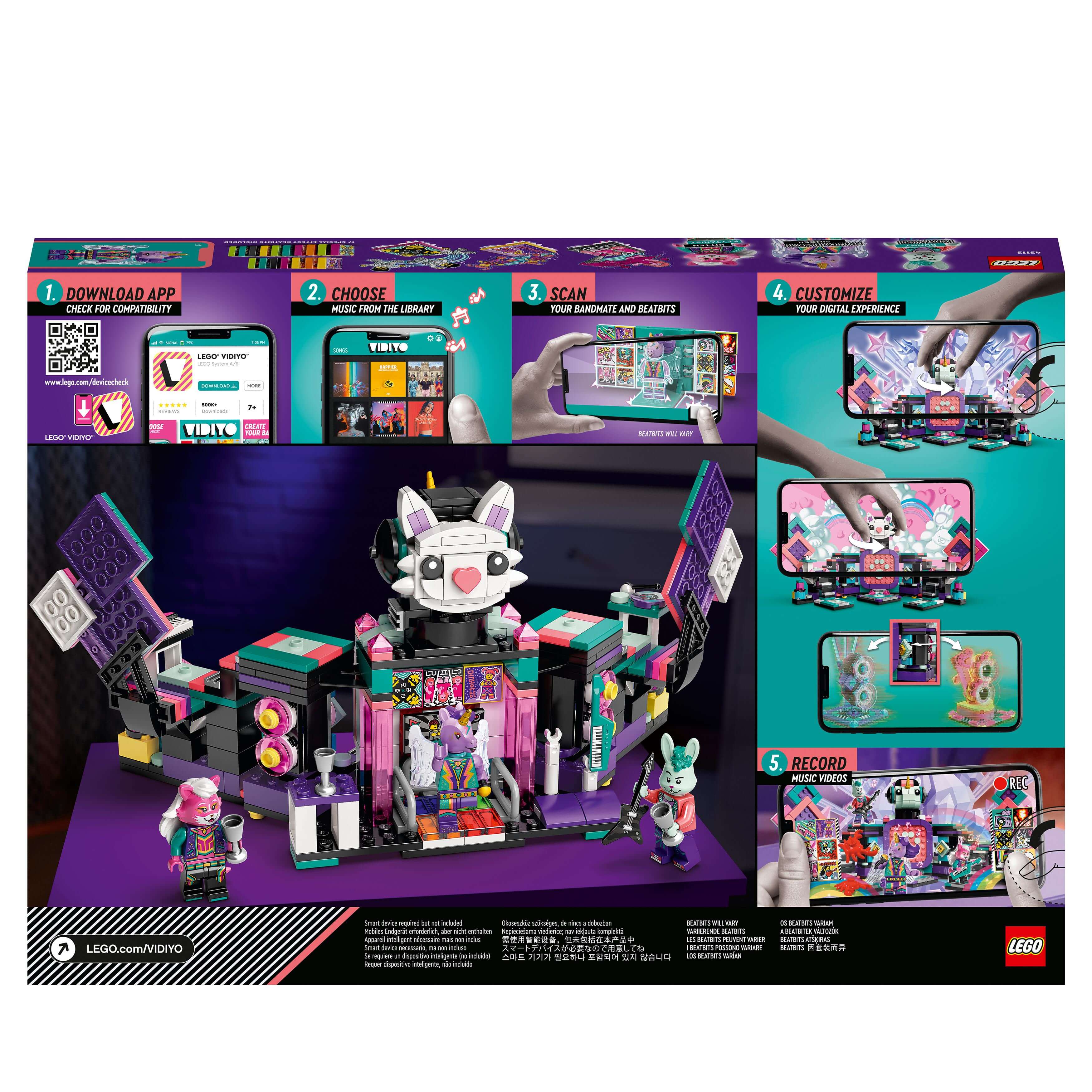 LEGO® VIDIYO K-Pawp Concert BeatBox Set 43113