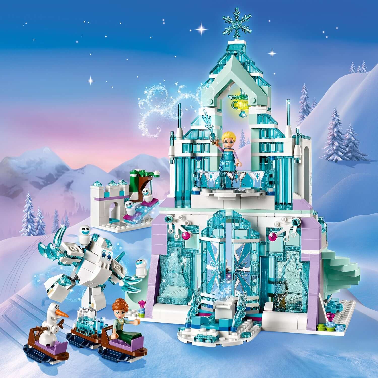 LEGO® Disney Frozen Elsa’s Magical Ice Palace 43172