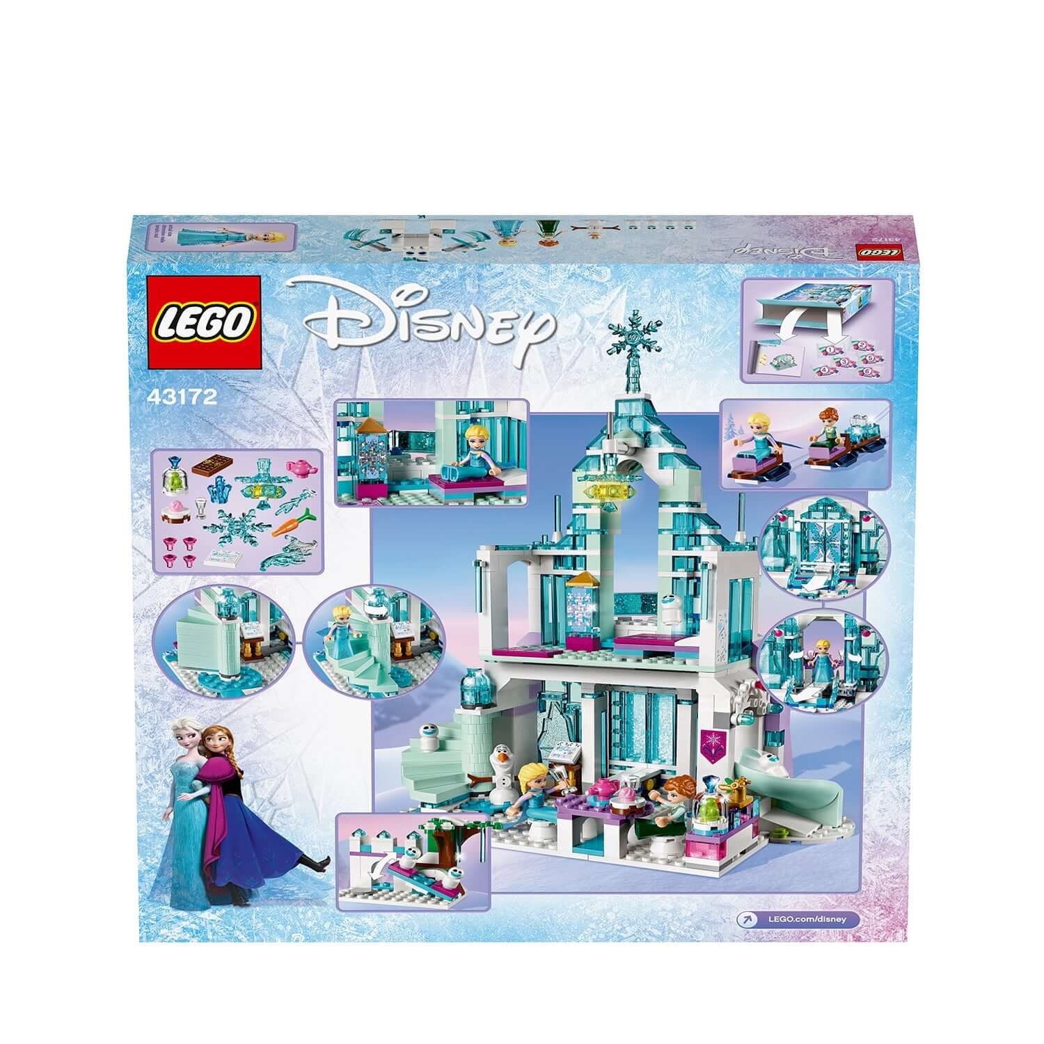 LEGO® Disney Frozen Elsa’s Magical Ice Palace 43172