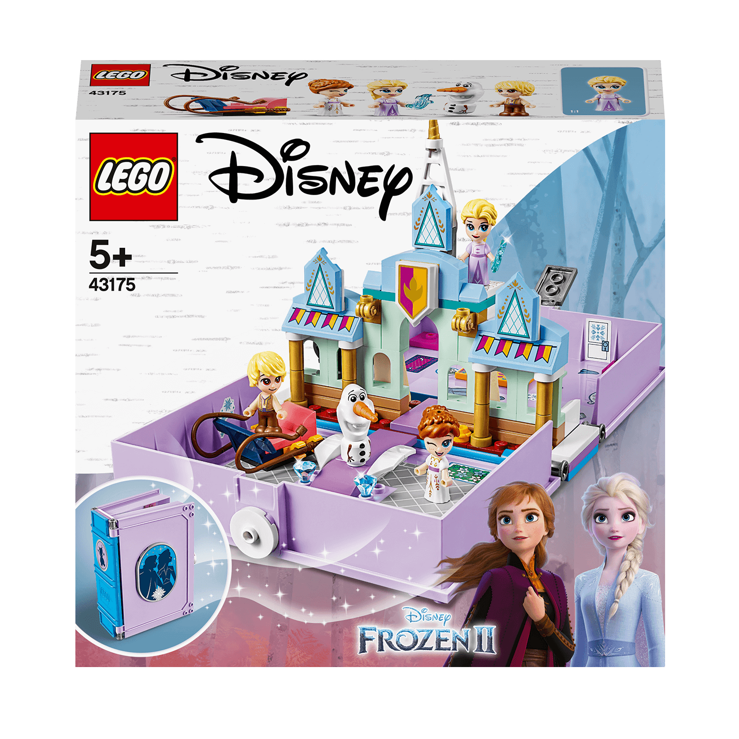 LEGO® Disney Frozen II Anna and Elsa’s Storybook 43175