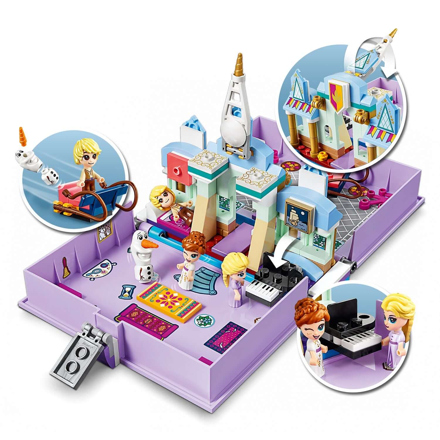 LEGO® Disney Frozen II Anna and Elsa’s Storybook 43175