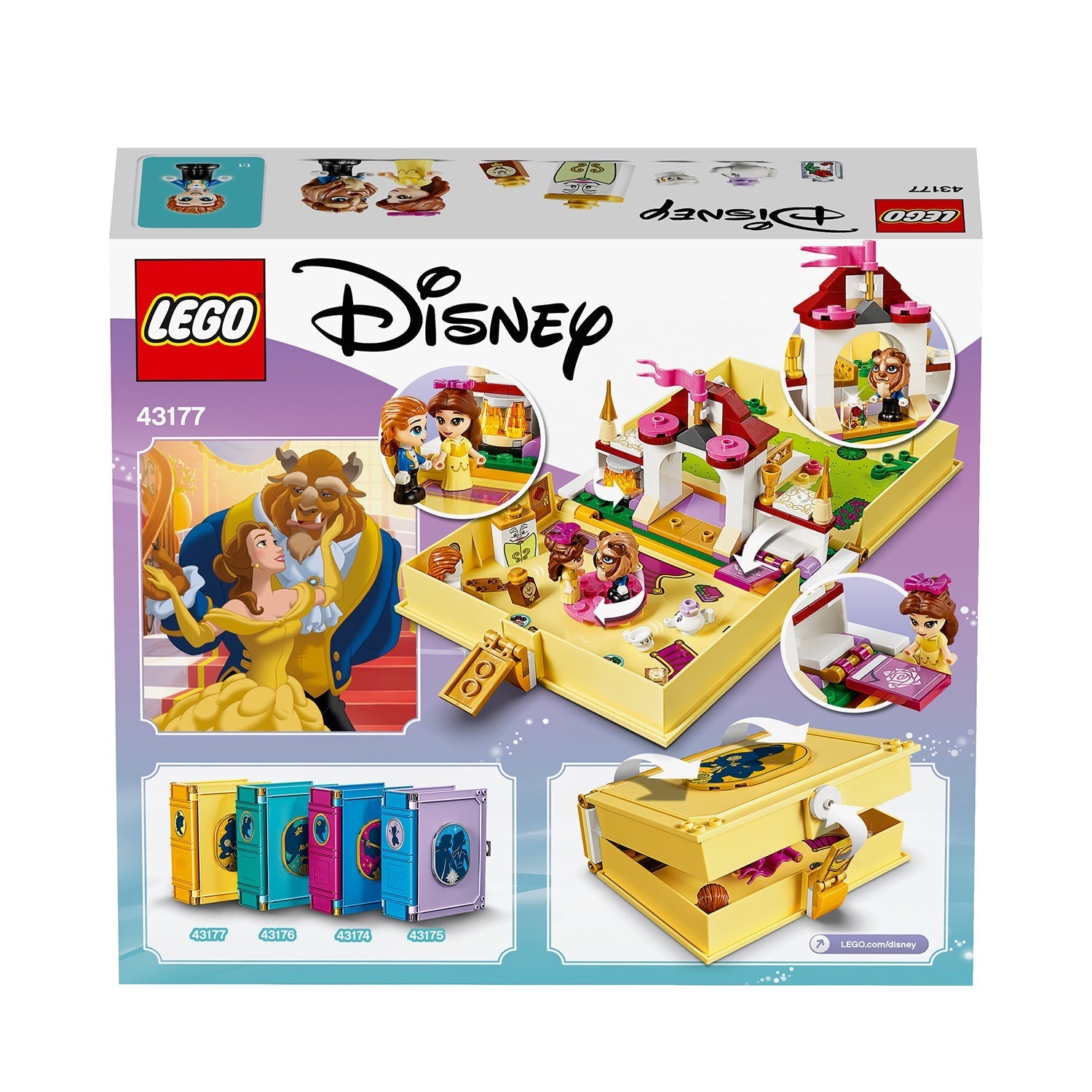 LEGO® Disney Princess Belle's Storybook Set 43177