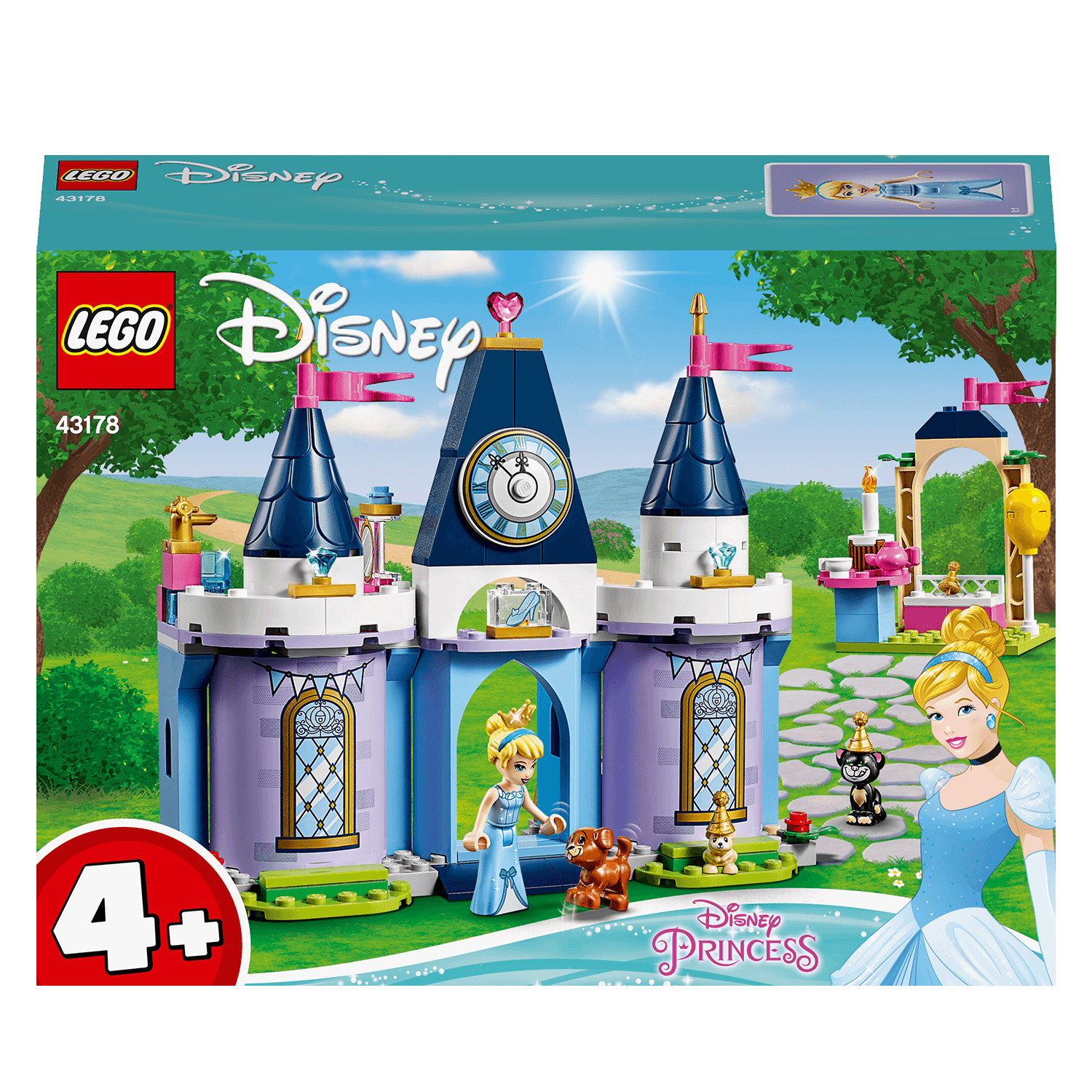 LEGO® Disney Princess Cinderella's Castle Set 43178
