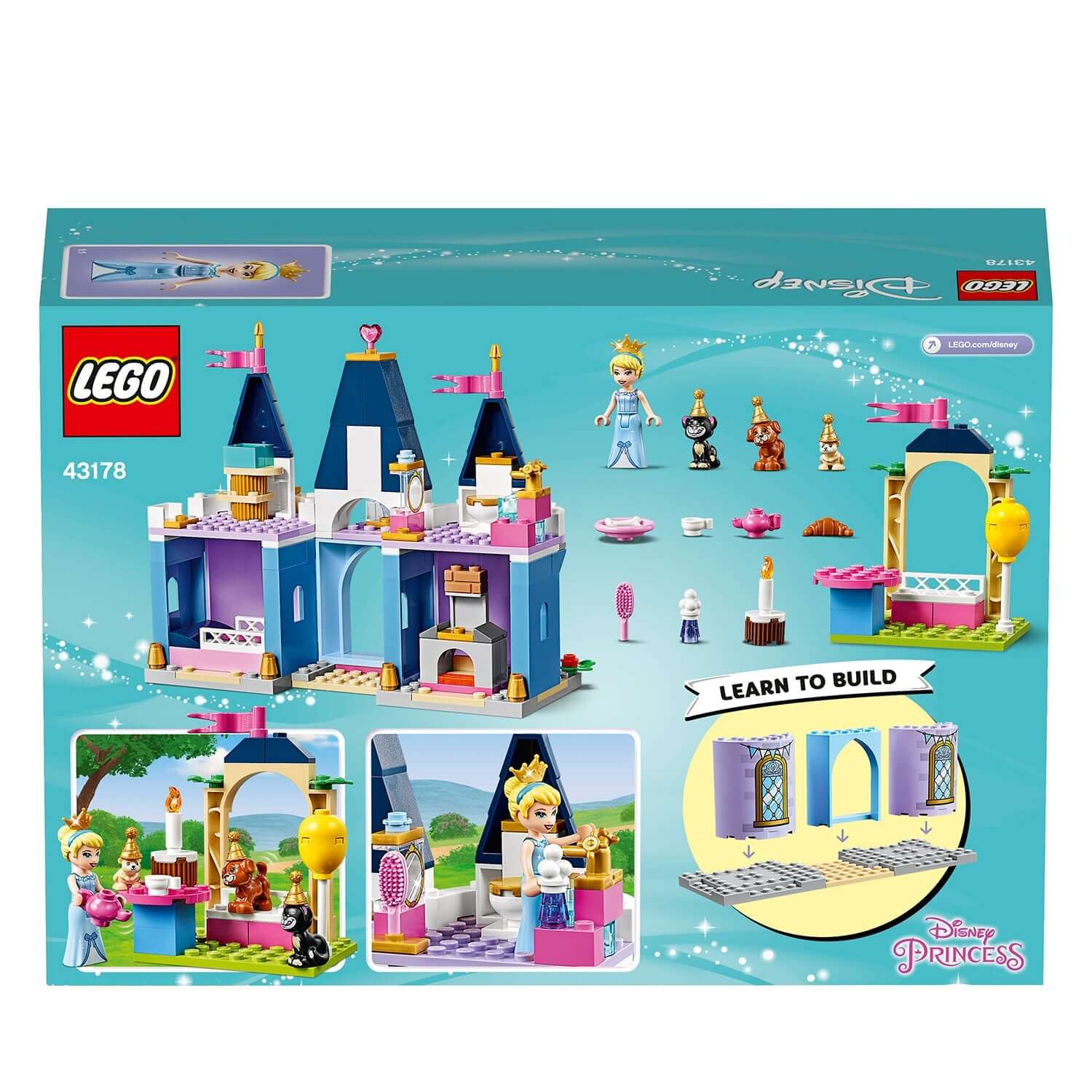 LEGO® Disney Princess Cinderella's Castle Set 43178