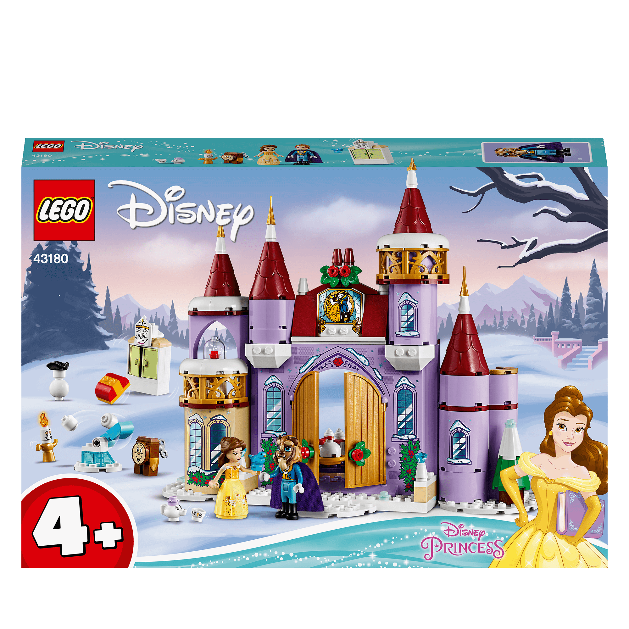 LEGO® Disney Princess Belle’s Castle Winter Toy 43180