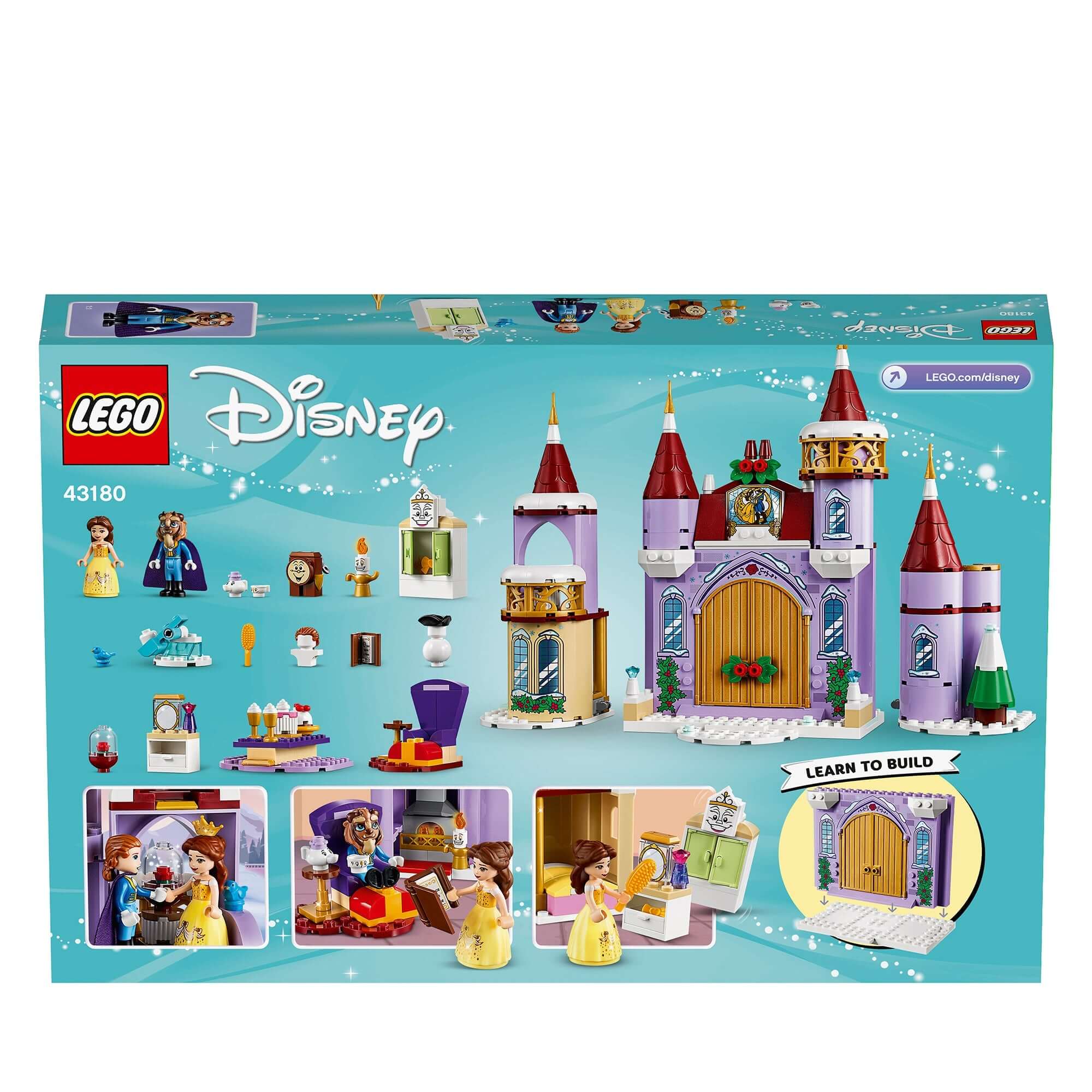 LEGO® Disney Princess Belle’s Castle Winter Toy 43180