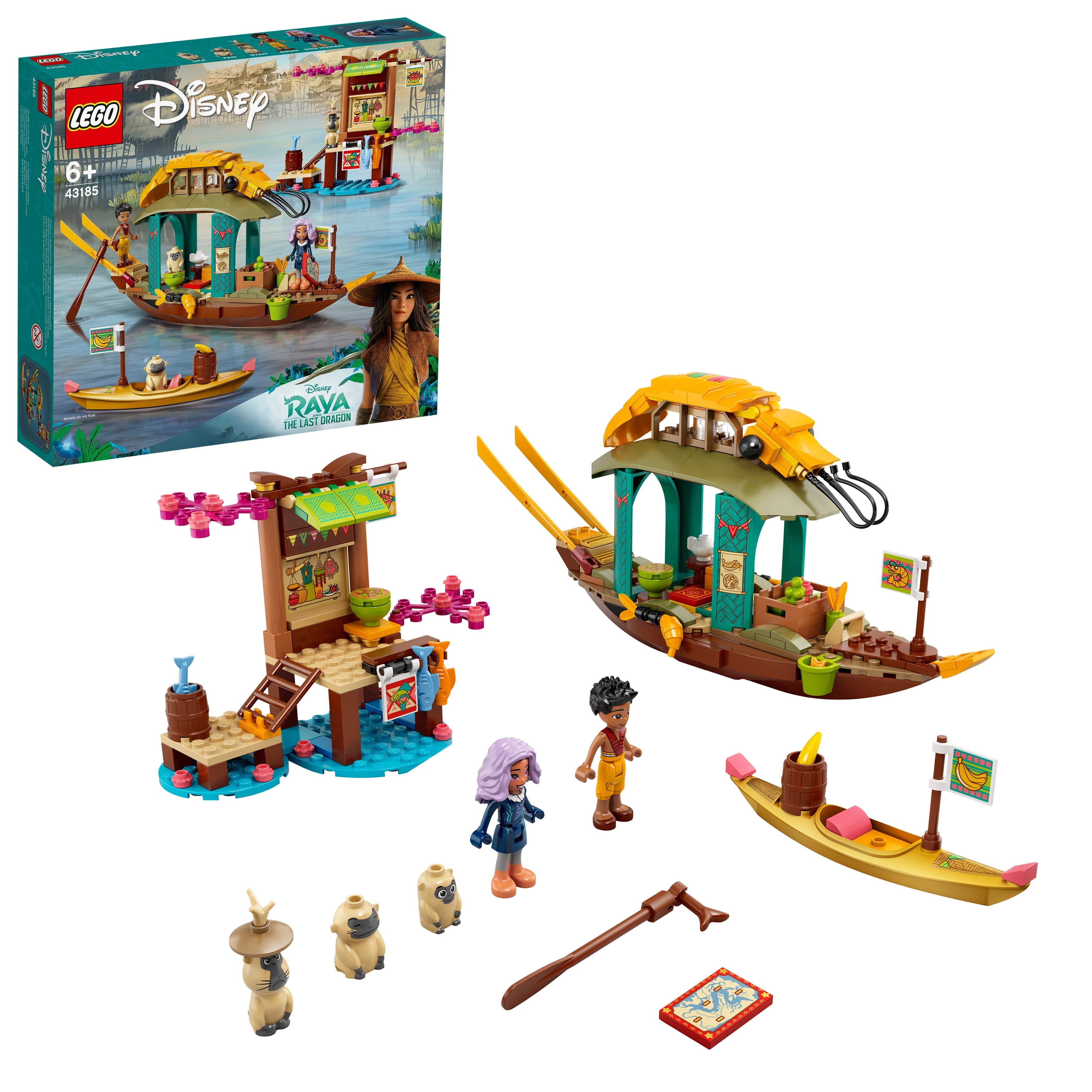 LEGO® Disney Princess Boun’s Boat Toy 43185