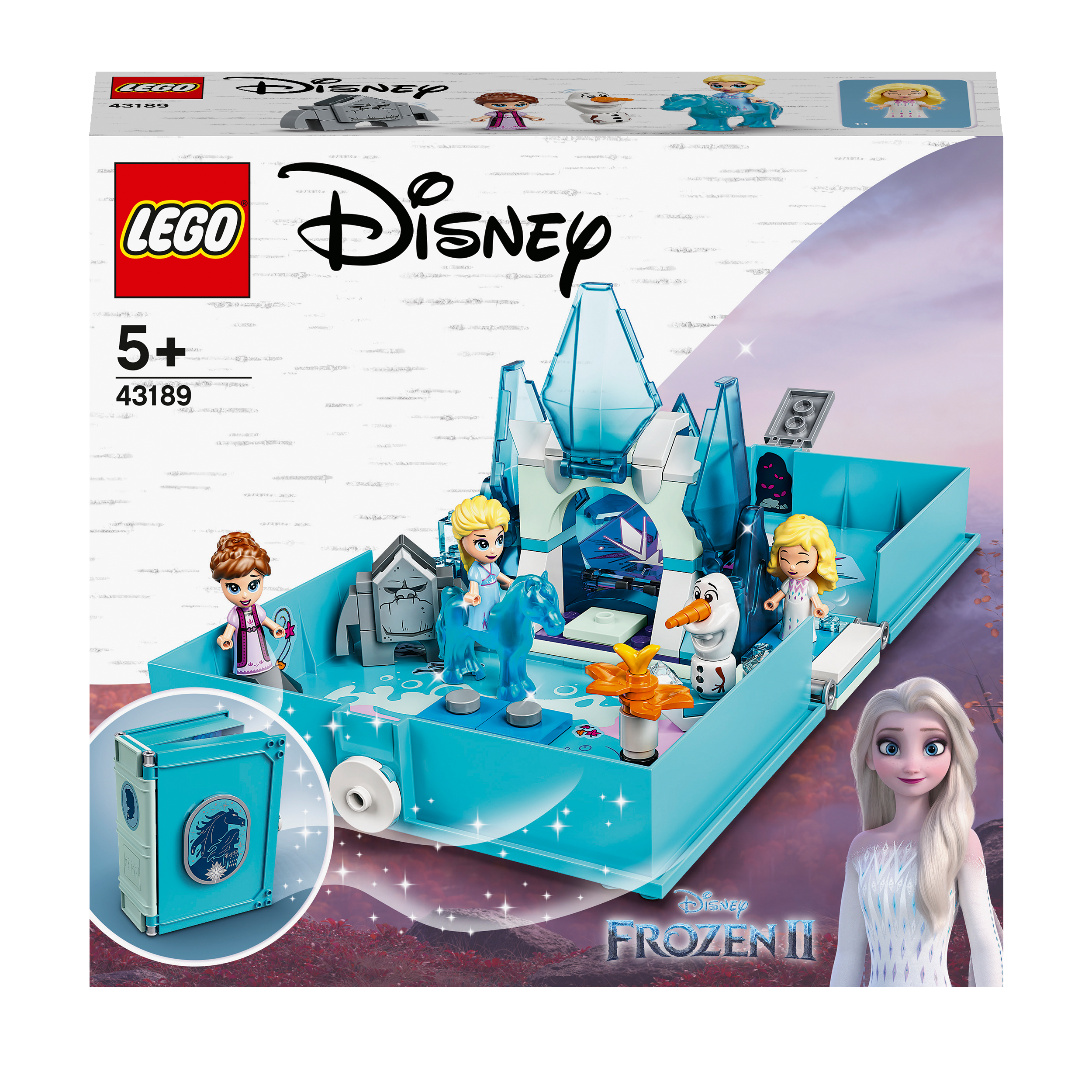 LEGO® Disney Frozen 2 Elsa & Nokk Travel Toy 43189