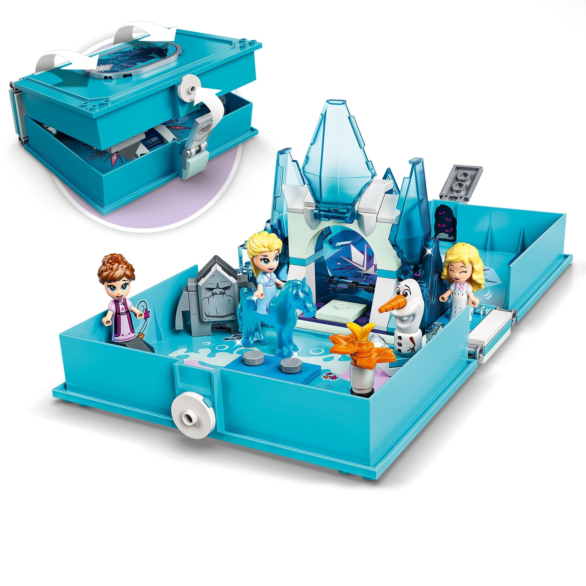 LEGO® Disney Frozen 2 Elsa & Nokk Travel Toy 43189
