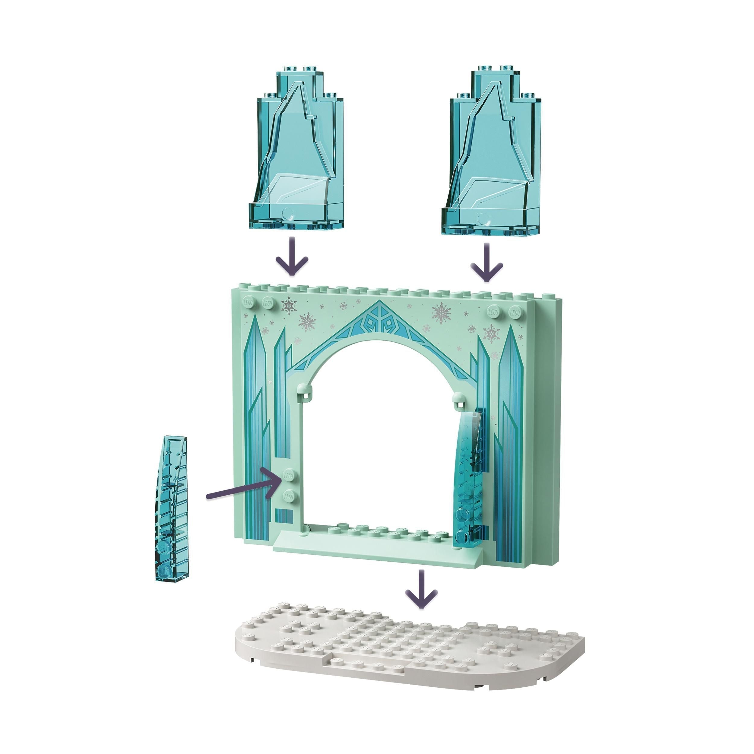 LEGO® Disney Anna and Elsa’s Frozen Wonderland 43194