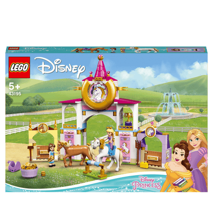 LEGO® Disney Belle & Rapunzel Royal Stables Set 43195