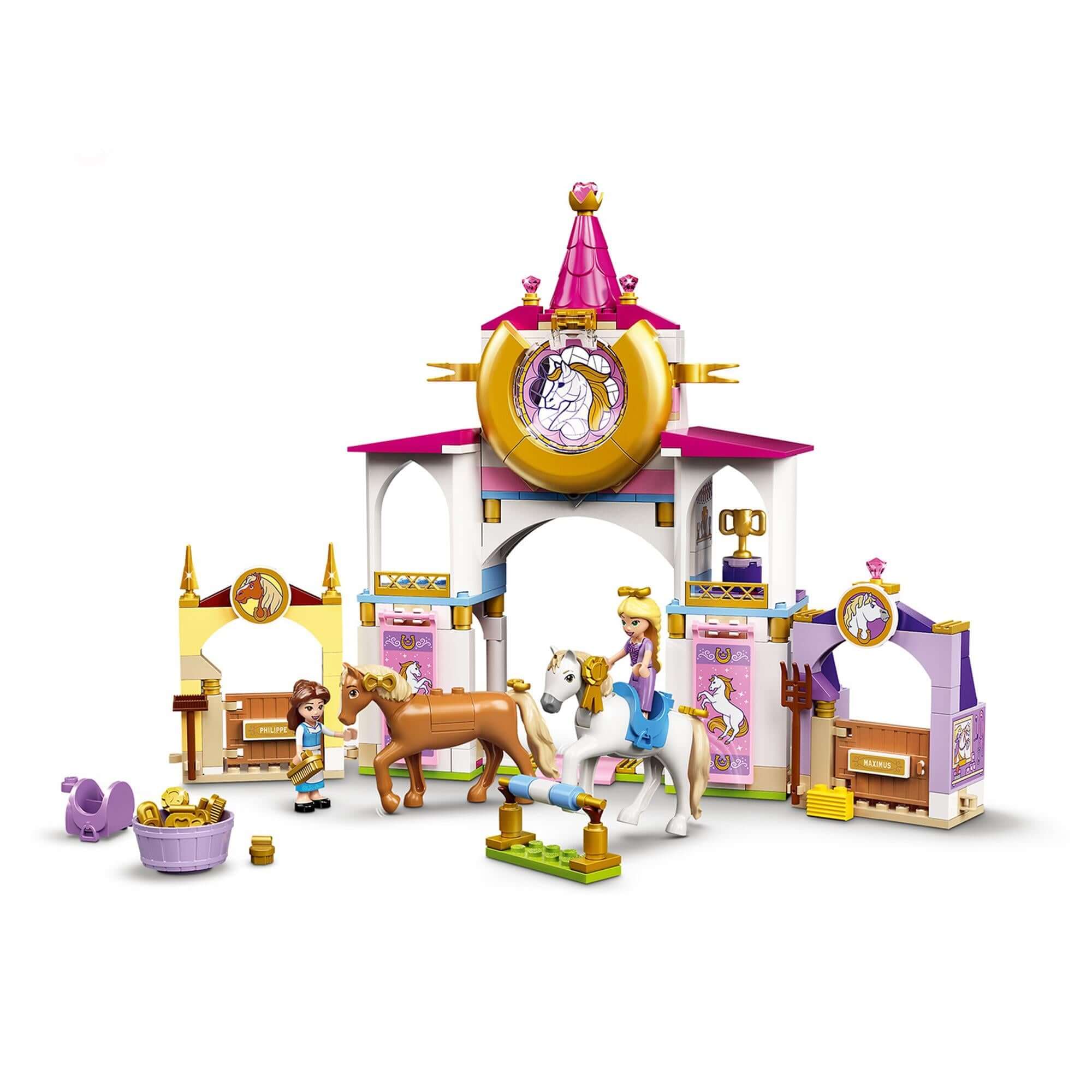 LEGO® Disney Belle & Rapunzel Royal Stables Set 43195
