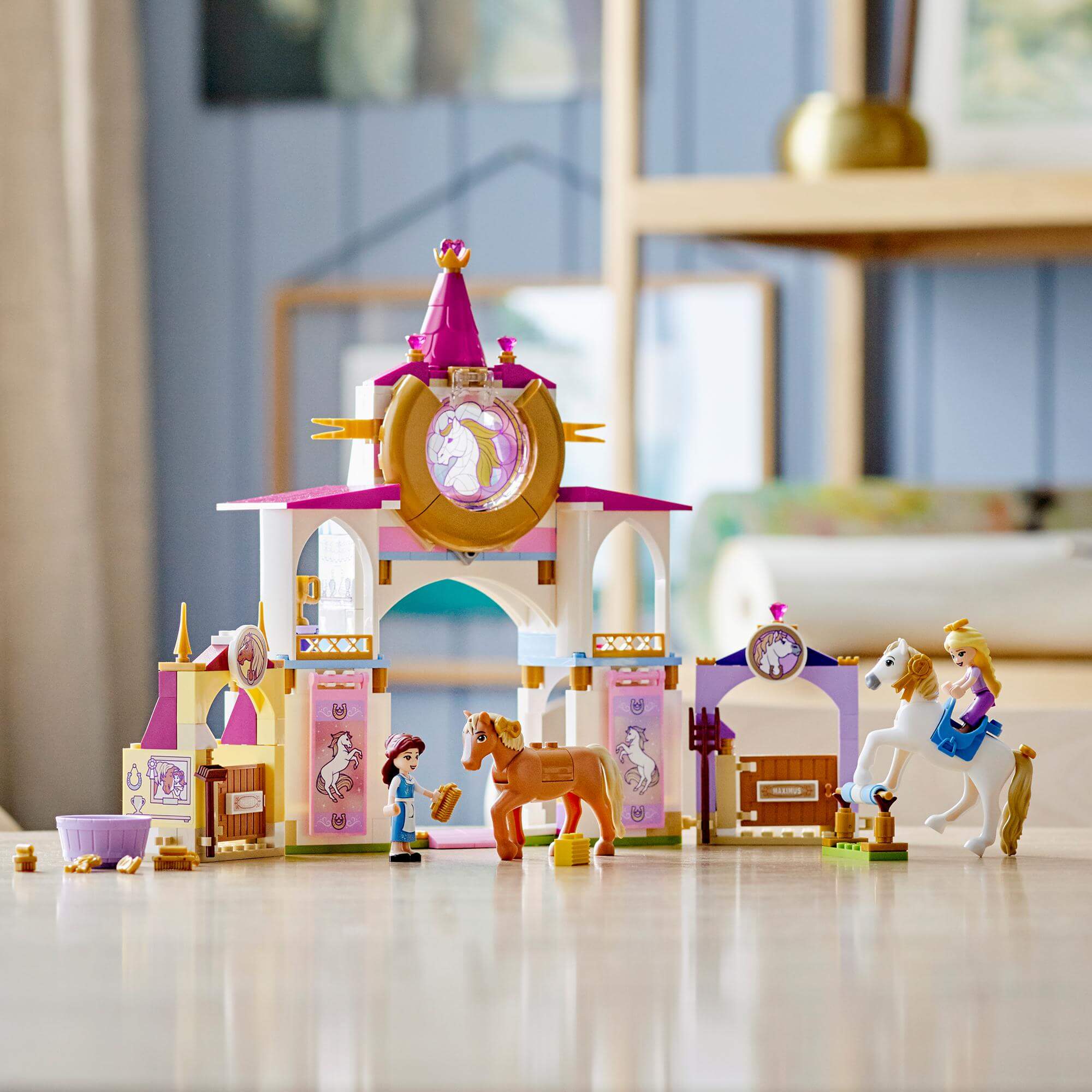 LEGO® Disney Belle & Rapunzel Royal Stables Set 43195