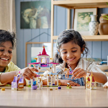 LEGO® Disney Belle & Rapunzel Royal Stables Set 43195