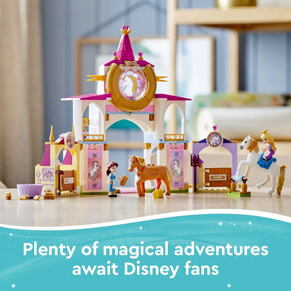LEGO® Disney Belle & Rapunzel Royal Stables Set 43195