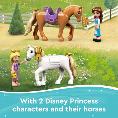 LEGO® Disney Belle & Rapunzel Royal Stables Set 43195