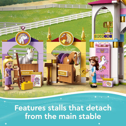 LEGO® Disney Belle & Rapunzel Royal Stables Set 43195