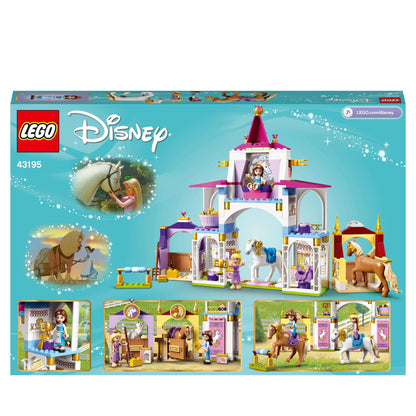 LEGO® Disney Belle & Rapunzel Royal Stables Set 43195