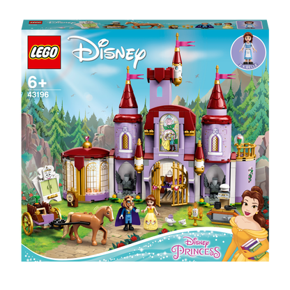 LEGO® Disney Belle and the Beast’s Castle Set 43196