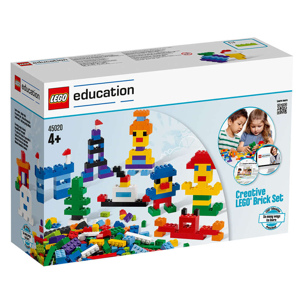 LEGO Education Creative Brick Set 45020, inspiring creativity and collaboration through imaginative play.