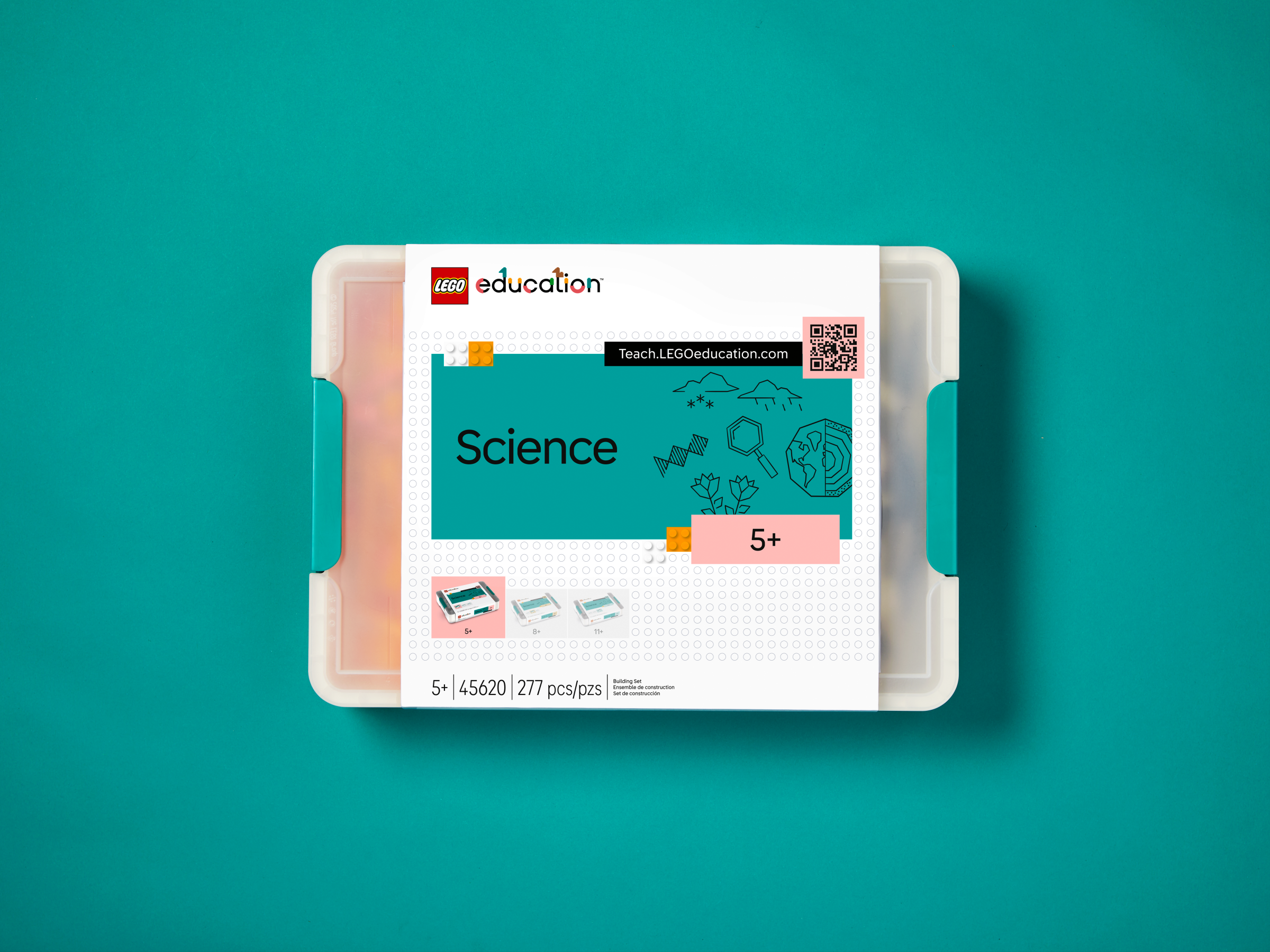 LEGO Education Science kit for Year 1-3 pupils, featuring hands-on learning tools and engaging activities.