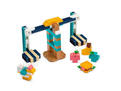 LEGO Education Science kit for Year 1-3 with a playground scale and colorful bricks for hands-on learning.