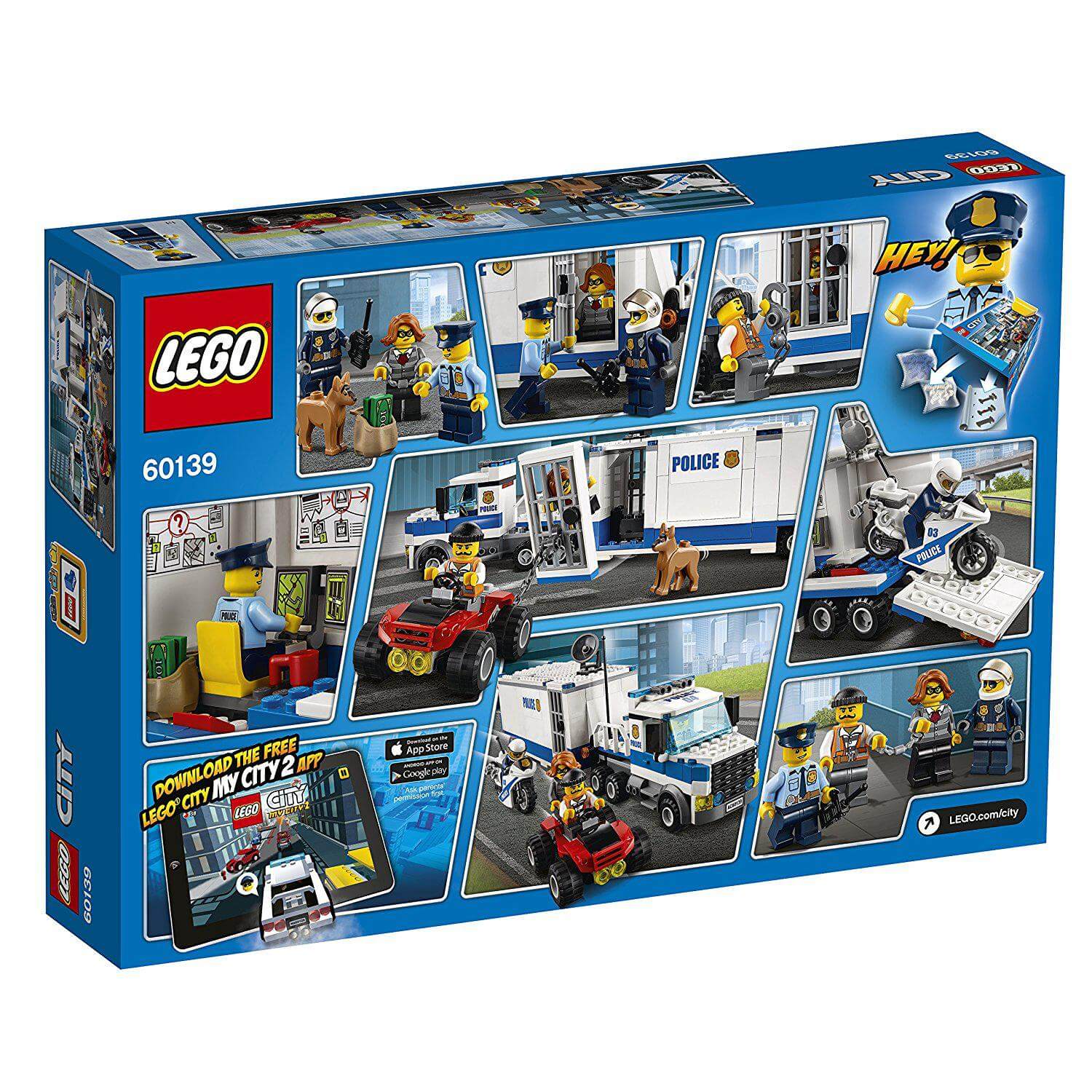 LEGO® City Police Mobile Command Center Set 60139